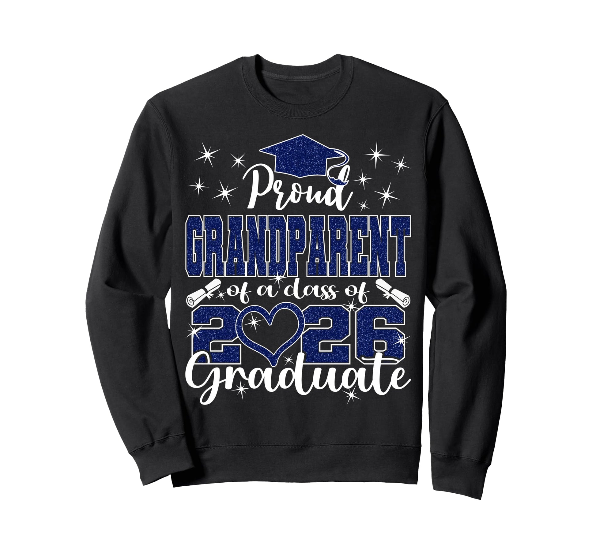 Super Proud Grandparent 2026 Sweatshirt - Trendy Graphic for Adults - T-Shirt, Sweatshirt, Hoodie