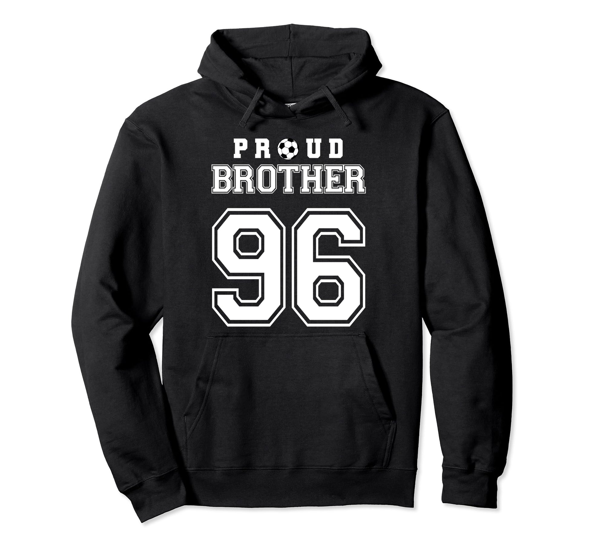 Number 96 Custom Proud Soccer Futbol Hoodie - Custom Art Print Unisex - T-Shirt, Sweatshirt, Hoodie