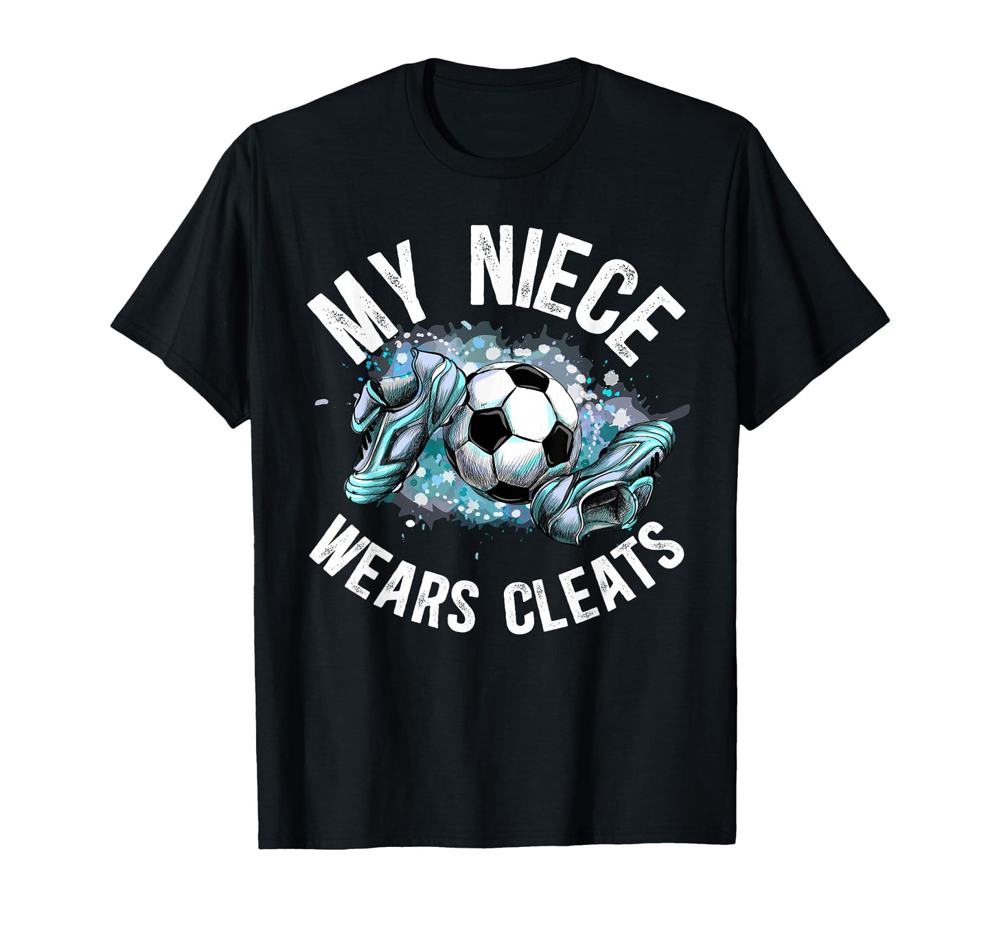 My Niece Soccer Uncle Soccer Player Uncle T-Shirt - Minimalist Print Unisex - T-Shirt, Sweatshirt, Hoodie