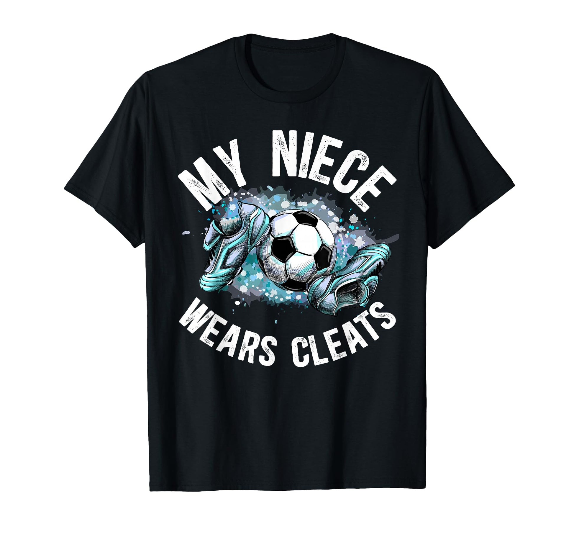 My Niece Soccer Uncle Soccer Player Uncle T-Shirt - Minimalist Print Unisex - T-Shirt, Sweatshirt, Hoodie