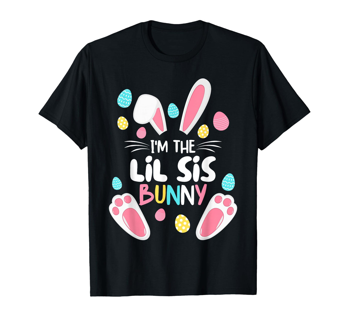 Im Sister Bunny Lil Sis Matching T-Shirt - Aesthetic Graphic for Adults - T-Shirt, Sweatshirt, Hoodie