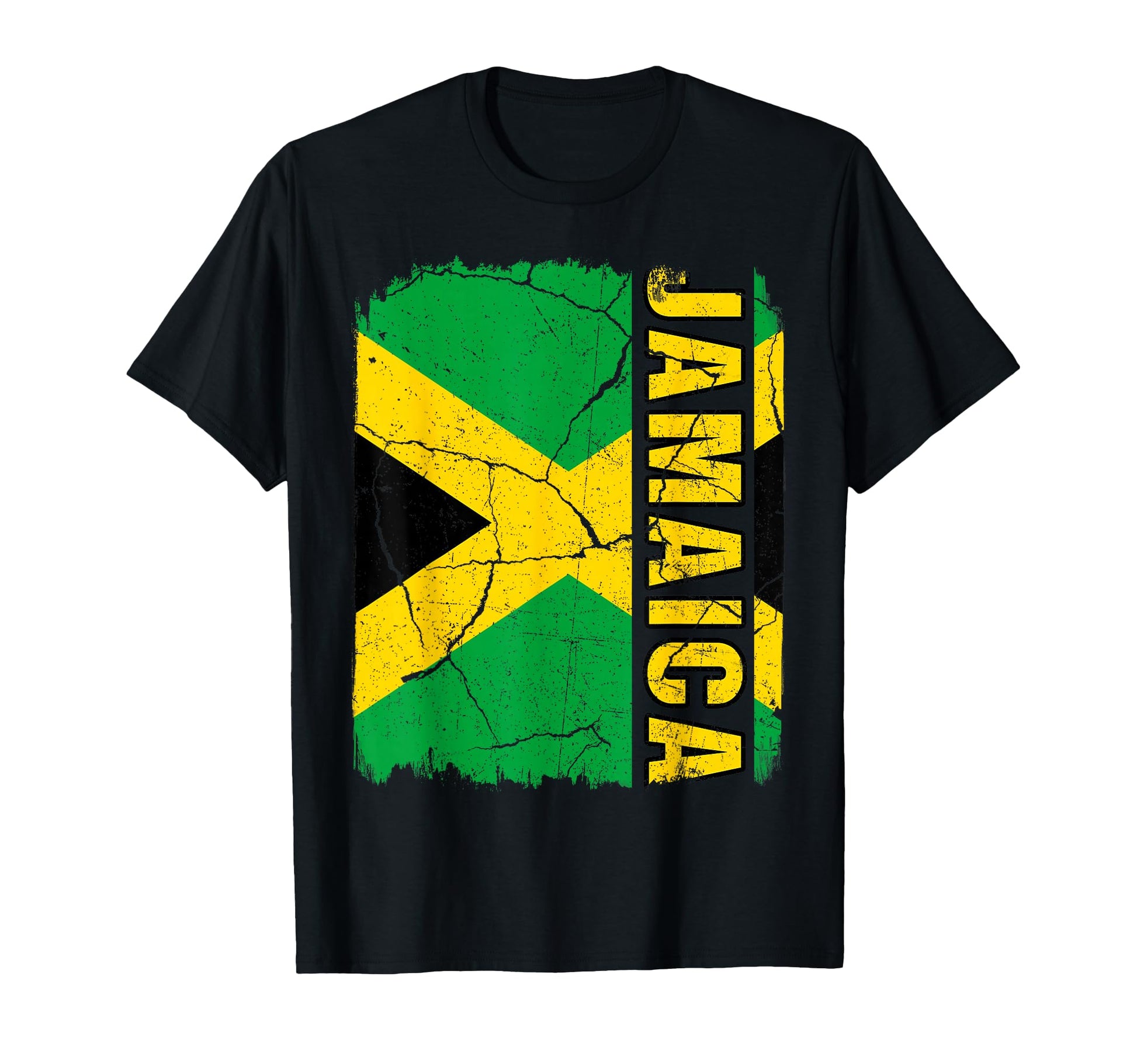 Jamaican Flag Jamaica Pride Roots T-Shirt - Fun Novelty Design Unisex - T-Shirt, Sweatshirt, Hoodie