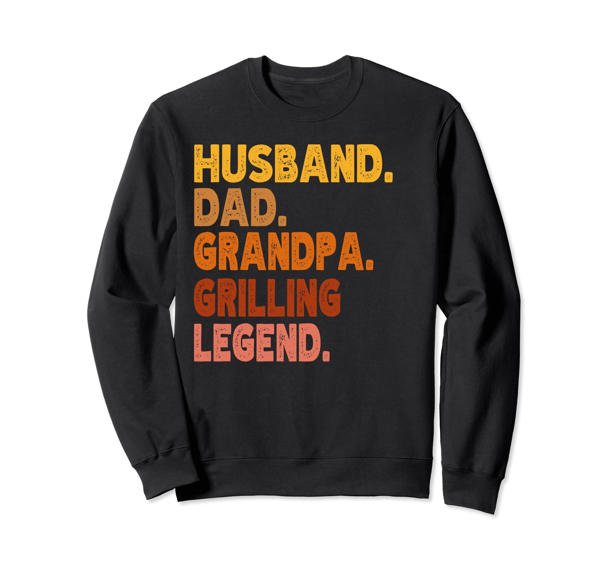 Funny Husband Dad Grandpa Grilling Sweatshirt - Minimalist Print Men Women - T-Shirt, Sweatshirt, Hoodie