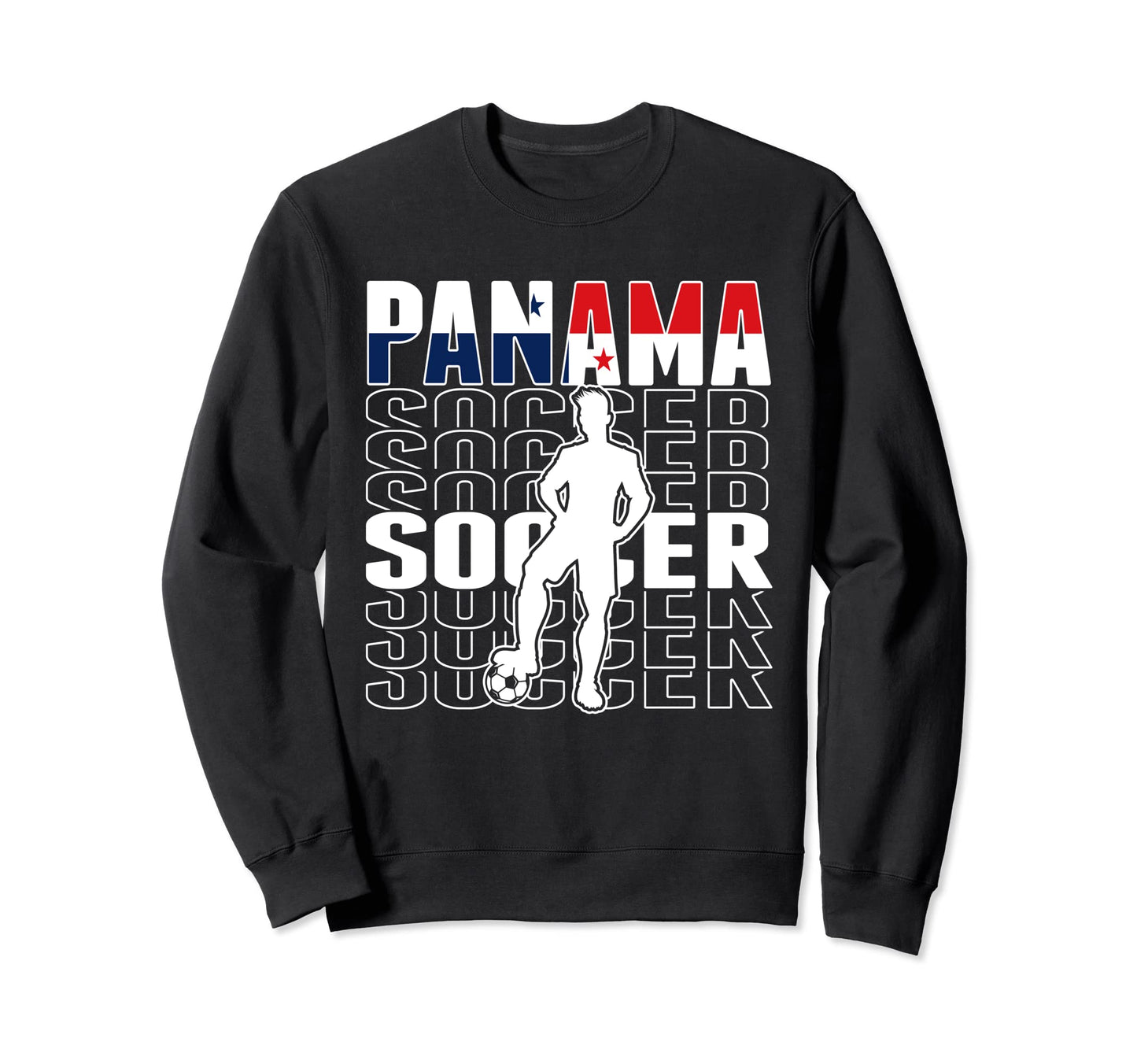 Panama Soccer Fans Jersey Sweatshirt - Casual Everyday Wear Men Women - T-Shirt, Sweatshirt, Hoodie