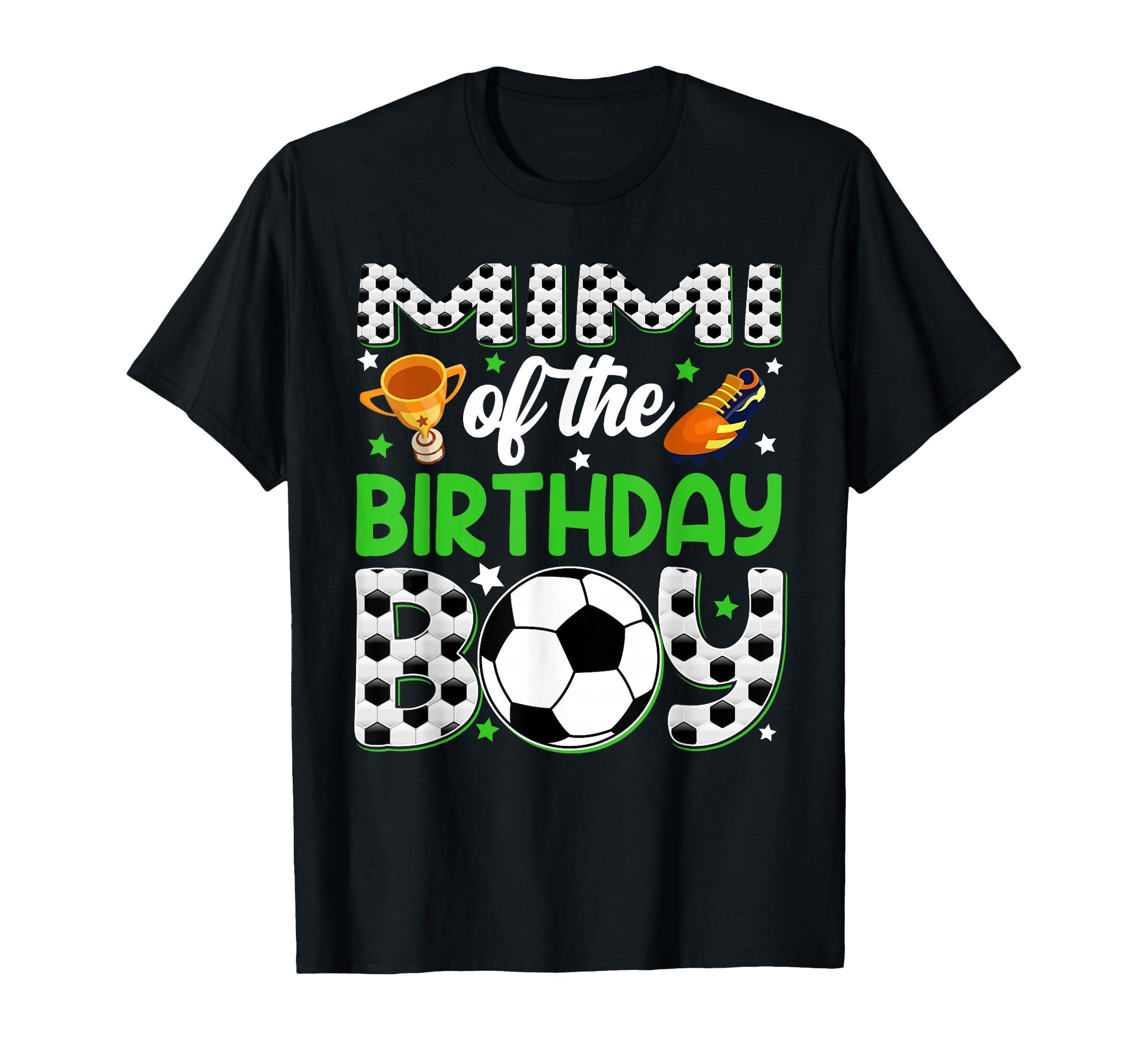Mimi Birthday Soccer Party Family T-Shirt - Fun Novelty Design Unisex - T-Shirt, Sweatshirt, Hoodie