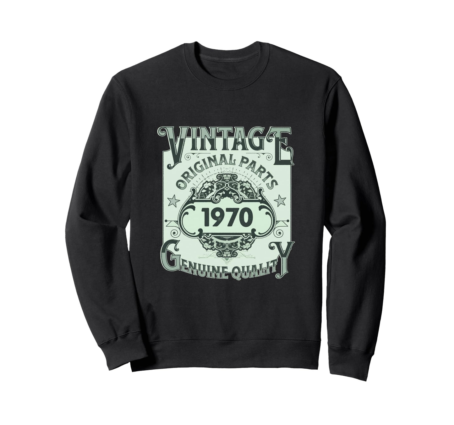 1970 Bday 1970 Birthday Sweatshirt - Custom Art Print Men Women - T-Shirt, Sweatshirt, Hoodie
