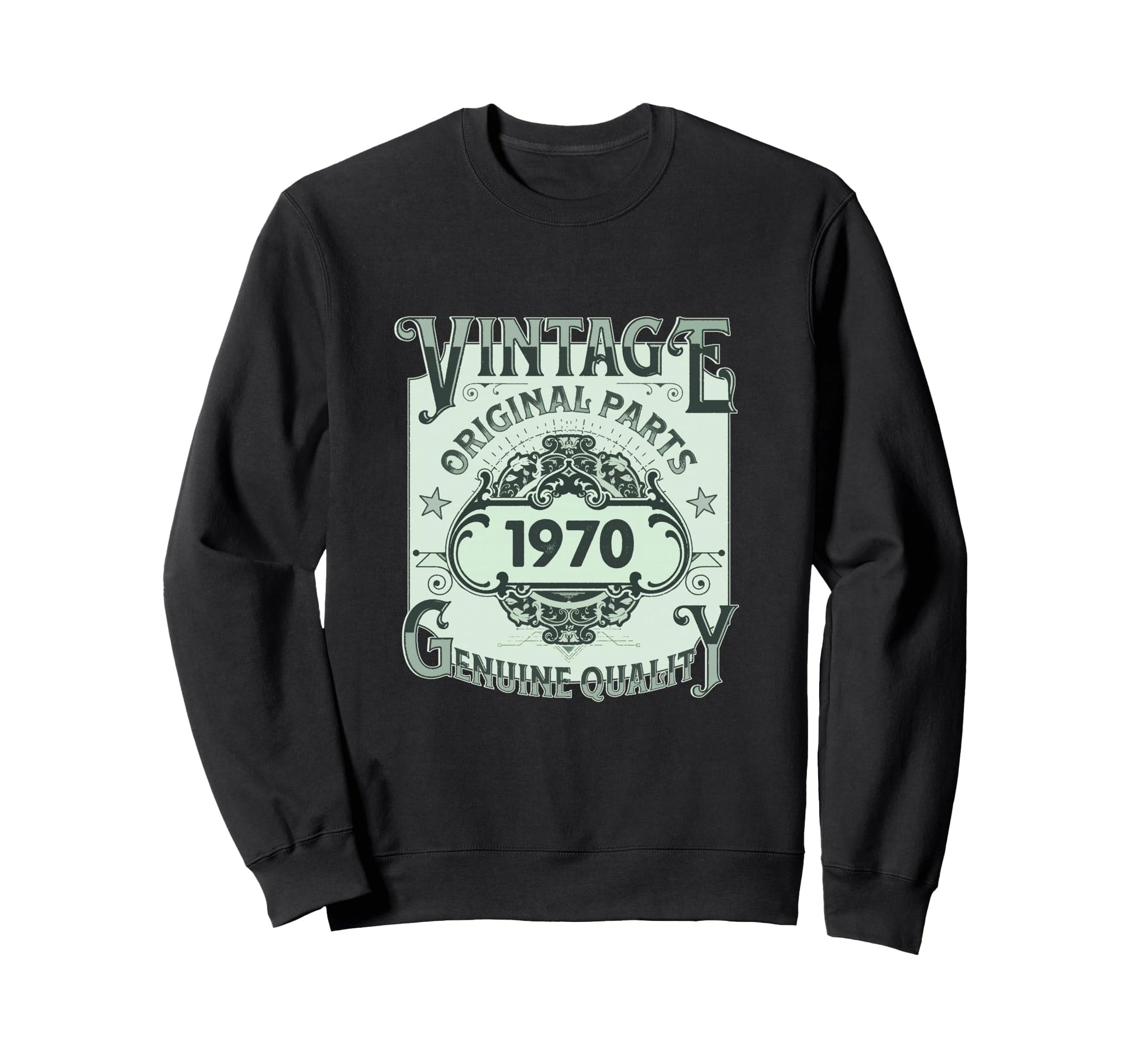 1970 Bday 1970 Birthday Sweatshirt - Custom Art Print Men Women - T-Shirt, Sweatshirt, Hoodie