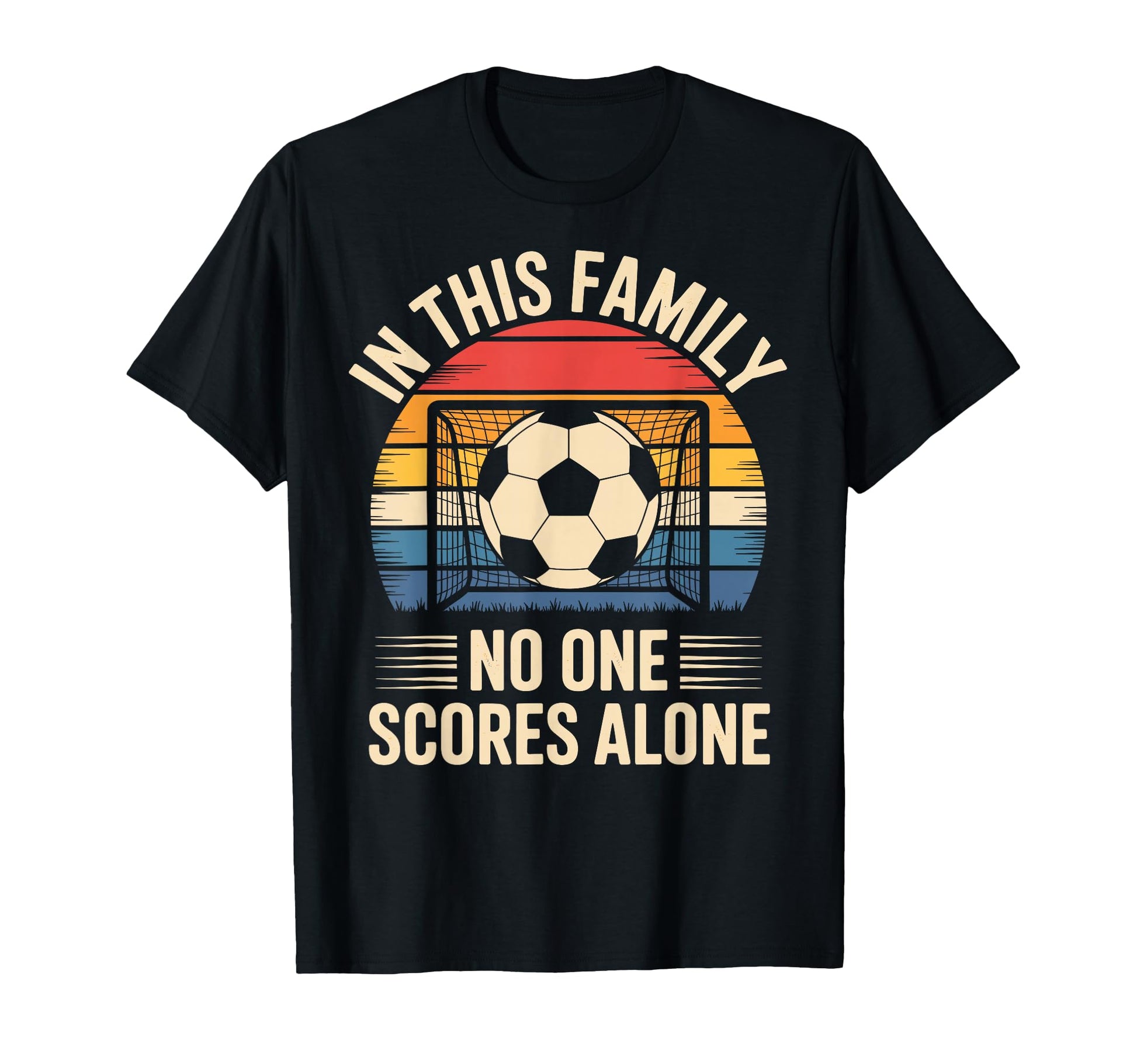 Soccer Football Family Matching T-Shirt - Minimalist Print for Adults - T-Shirt, Sweatshirt, Hoodie
