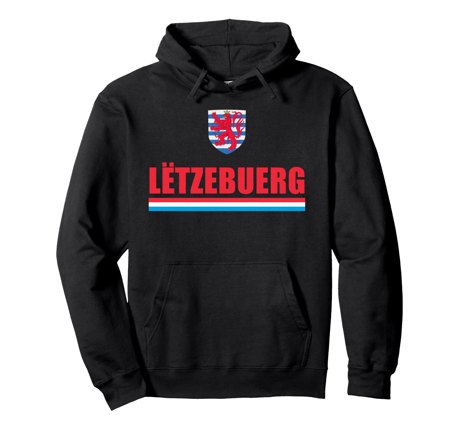 Letzebuerg Luxembourg Coat Arms Hoodie - Streetwear Style Men Women - T-Shirt, Sweatshirt, Hoodie