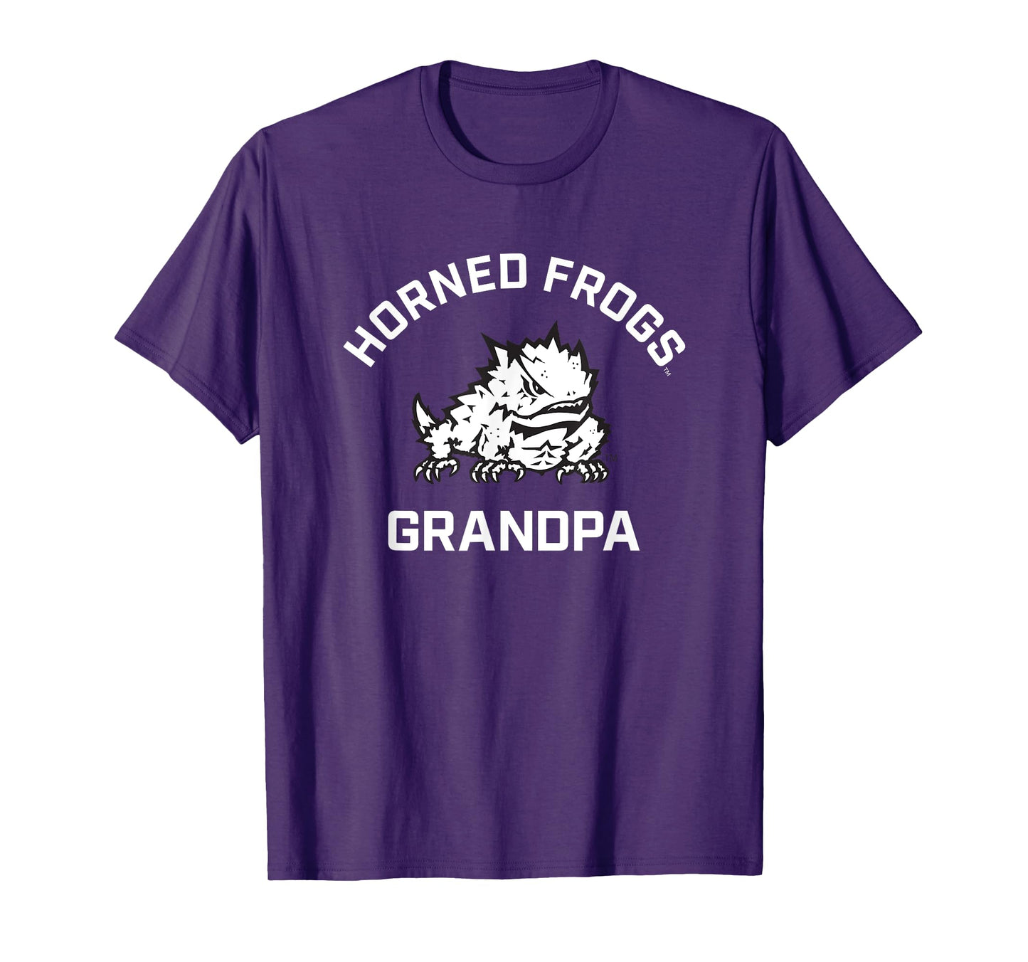 Tcu Horned Frogs Arched Grandpa T-Shirt - Streetwear Style Unisex - T-Shirt, Sweatshirt, Hoodie
