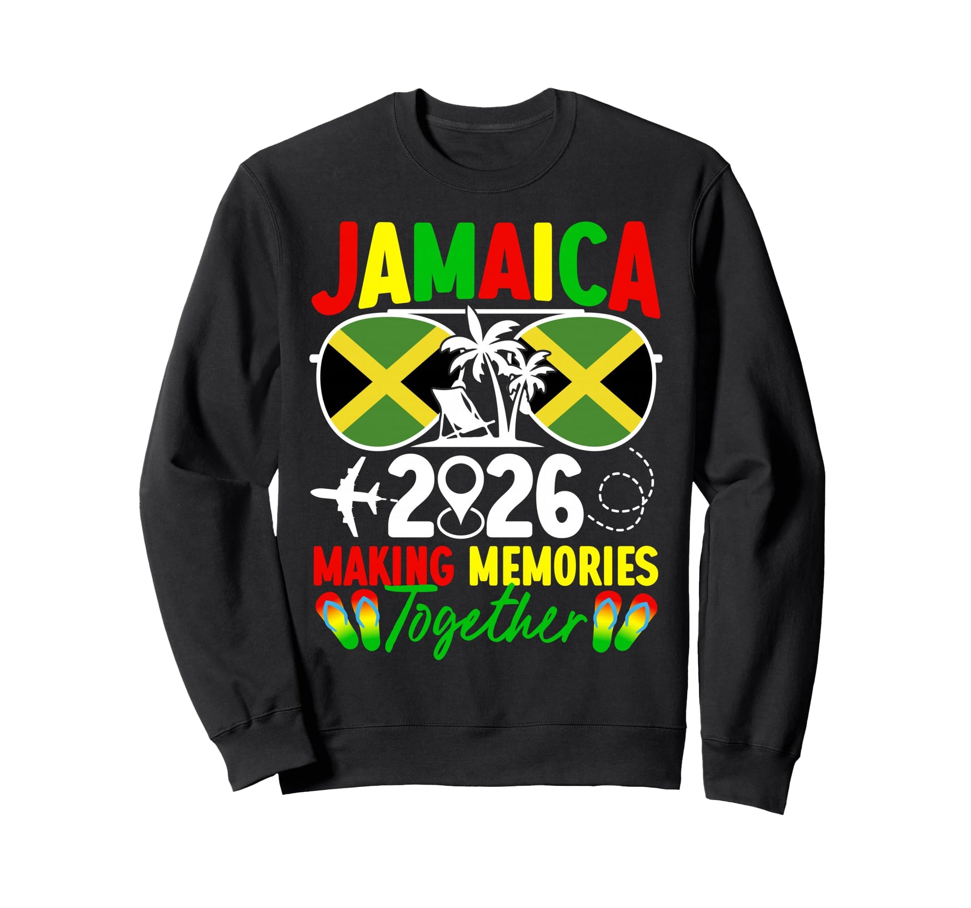 Jamaica Family Reunion 2026 Sweatshirt - Streetwear Style for Adults - T-Shirt, Sweatshirt, Hoodie