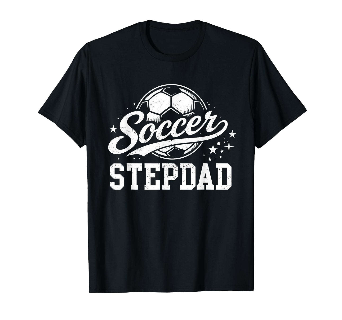 Soccer Stepdad Family Matching Soccer Dad T-Shirt - Minimalist Print Unisex - T-Shirt, Sweatshirt, Hoodie