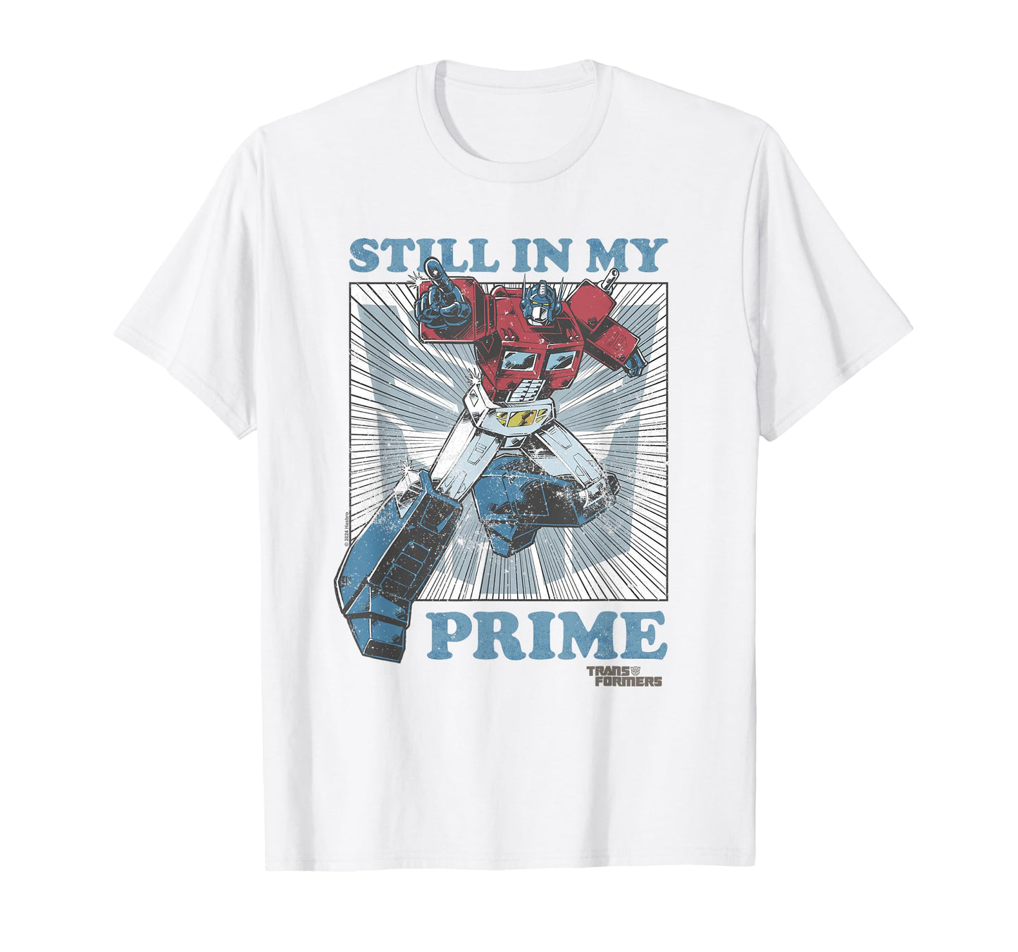 Transformers Dad Still My Prime Fathers T-Shirt - Minimalist Print Unisex - T-Shirt, Sweatshirt, Hoodie