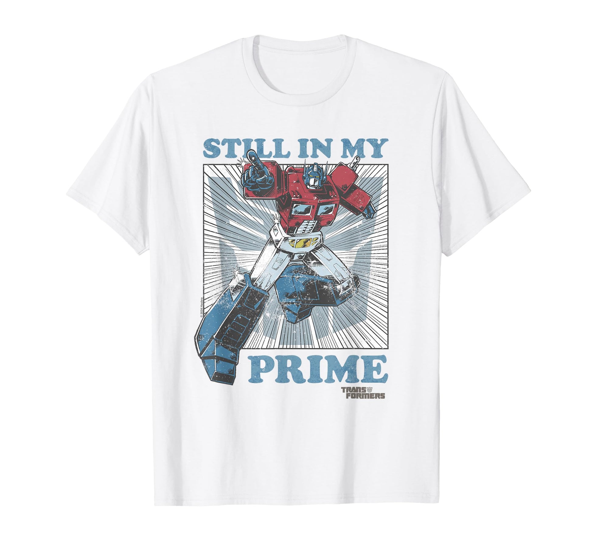 Transformers Dad Still My Prime Fathers T-Shirt - Minimalist Print Unisex - T-Shirt, Sweatshirt, Hoodie