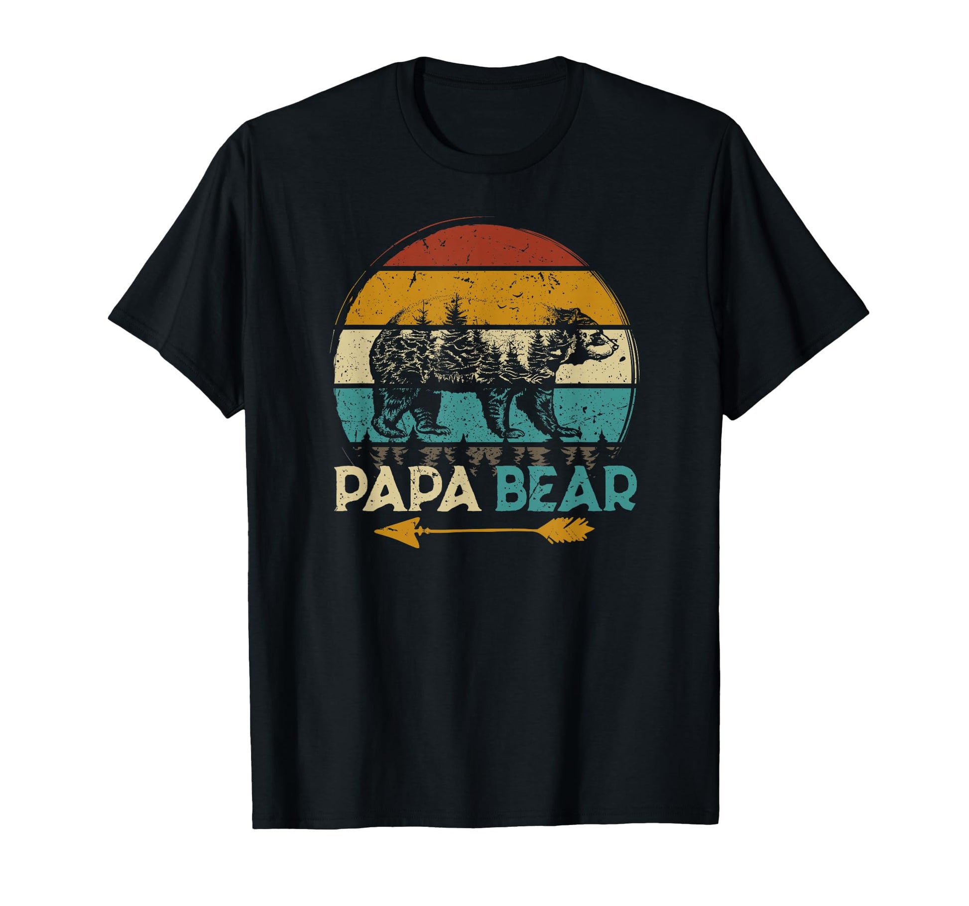 Fathers Day Papabear Funny Dad Bear T-Shirt - Aesthetic Graphic Unisex - T-Shirt, Sweatshirt, Hoodie