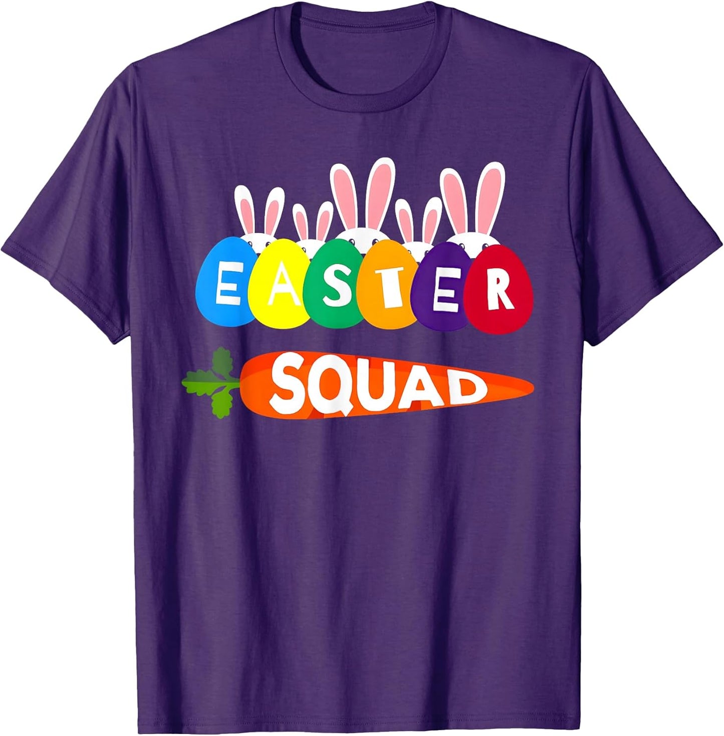 Easter Squad Family Matching Easter Day Bunny Egg Hunt Group T-Shirt Unisex T-shirt, Sweatshirt, Hoodie, Long Sleeve Tee - T-Shirt, Sweatshirt, Hoodie