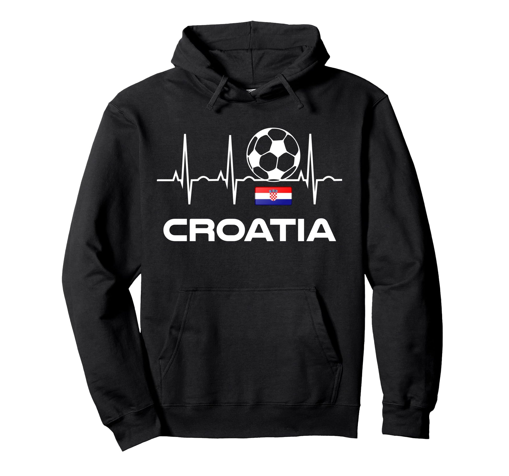Croatia Soccer Croatian Football Gift Sweatshirt - Custom Art Print Unisex - T-Shirt, Sweatshirt, Hoodie
