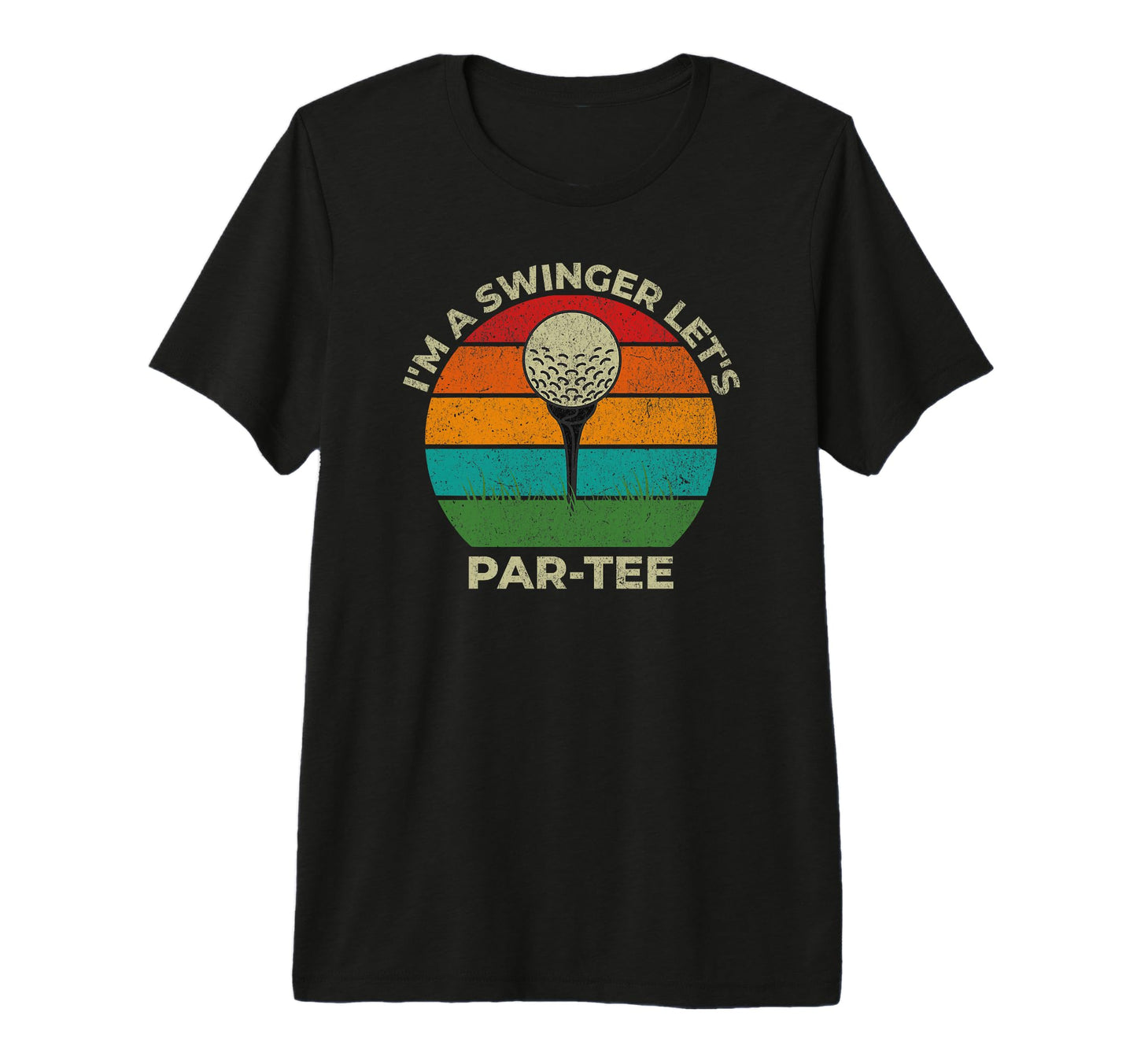 Im Swinger Lets Par Funny Golf Dad T-Shirt - Minimalist Print for Adults - T-Shirt, Sweatshirt, Hoodie