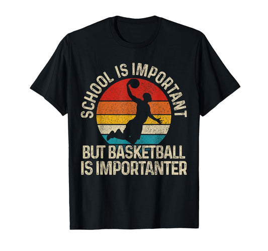 Basketball Funny Gift T-Shirt - Trendy Graphic Unisex - T-Shirt, Sweatshirt, Hoodie