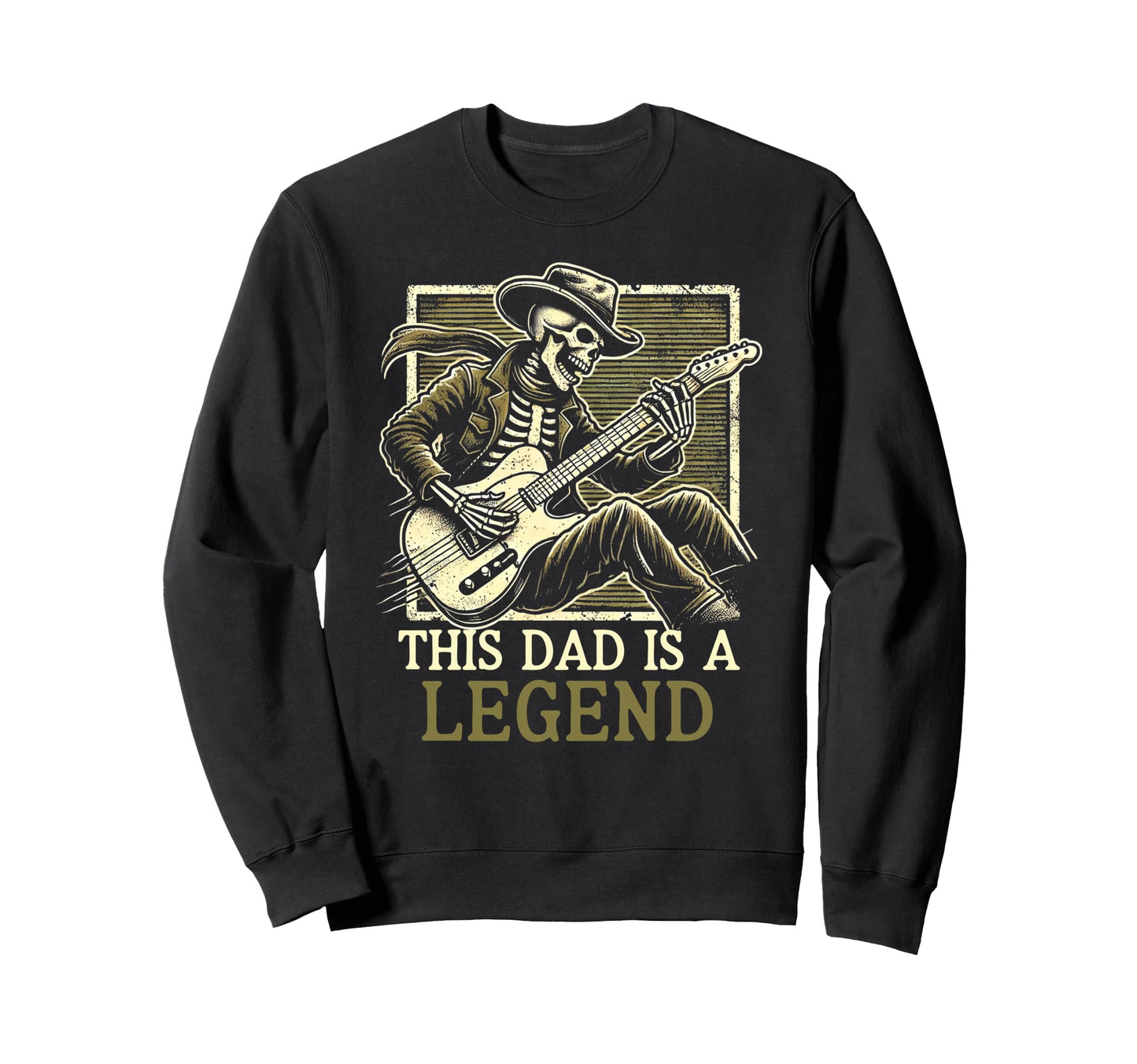 This Dad Is Legend Funny Fathers Day Sweatshirt - Graphic Print for Adults - T-Shirt, Sweatshirt, Hoodie
