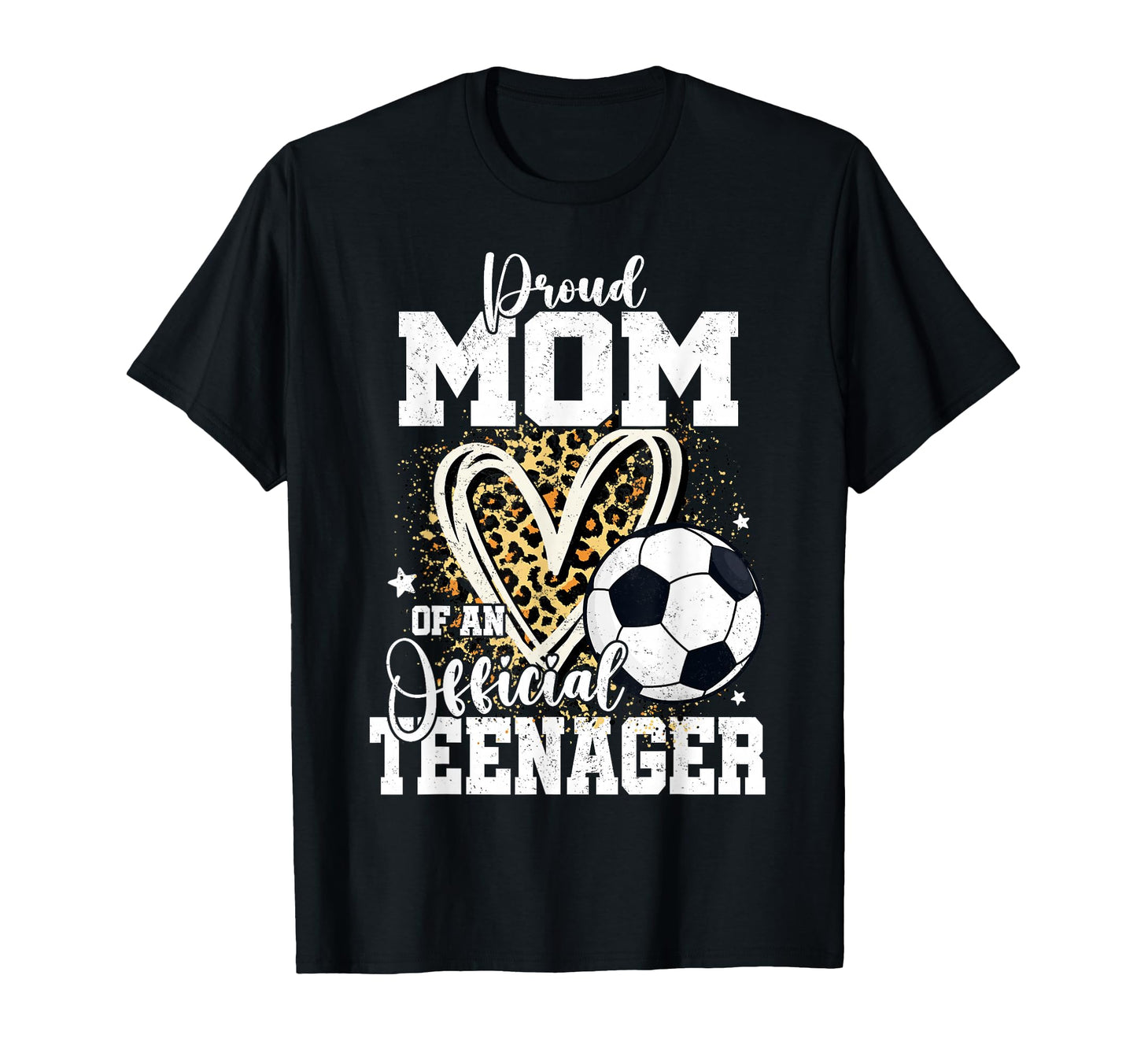 Proud Mom Teenager 13Th Birthday T-Shirt - Casual Everyday Wear for Adults - T-Shirt, Sweatshirt, Hoodie