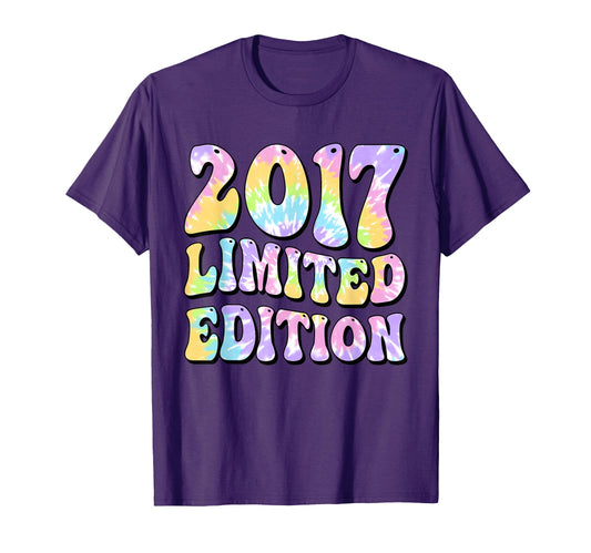 8Th Birthday 2017 Awesome Since 2017 T-Shirt - Casual Everyday Wear Unisex - T-Shirt, Sweatshirt, Hoodie