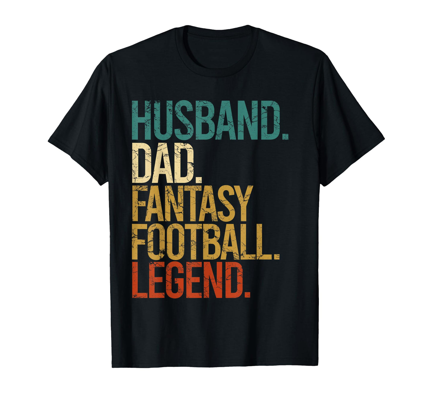 Husband Dad Fantasy Football Legend T-Shirt - Minimalist Print Unisex - T-Shirt, Sweatshirt, Hoodie