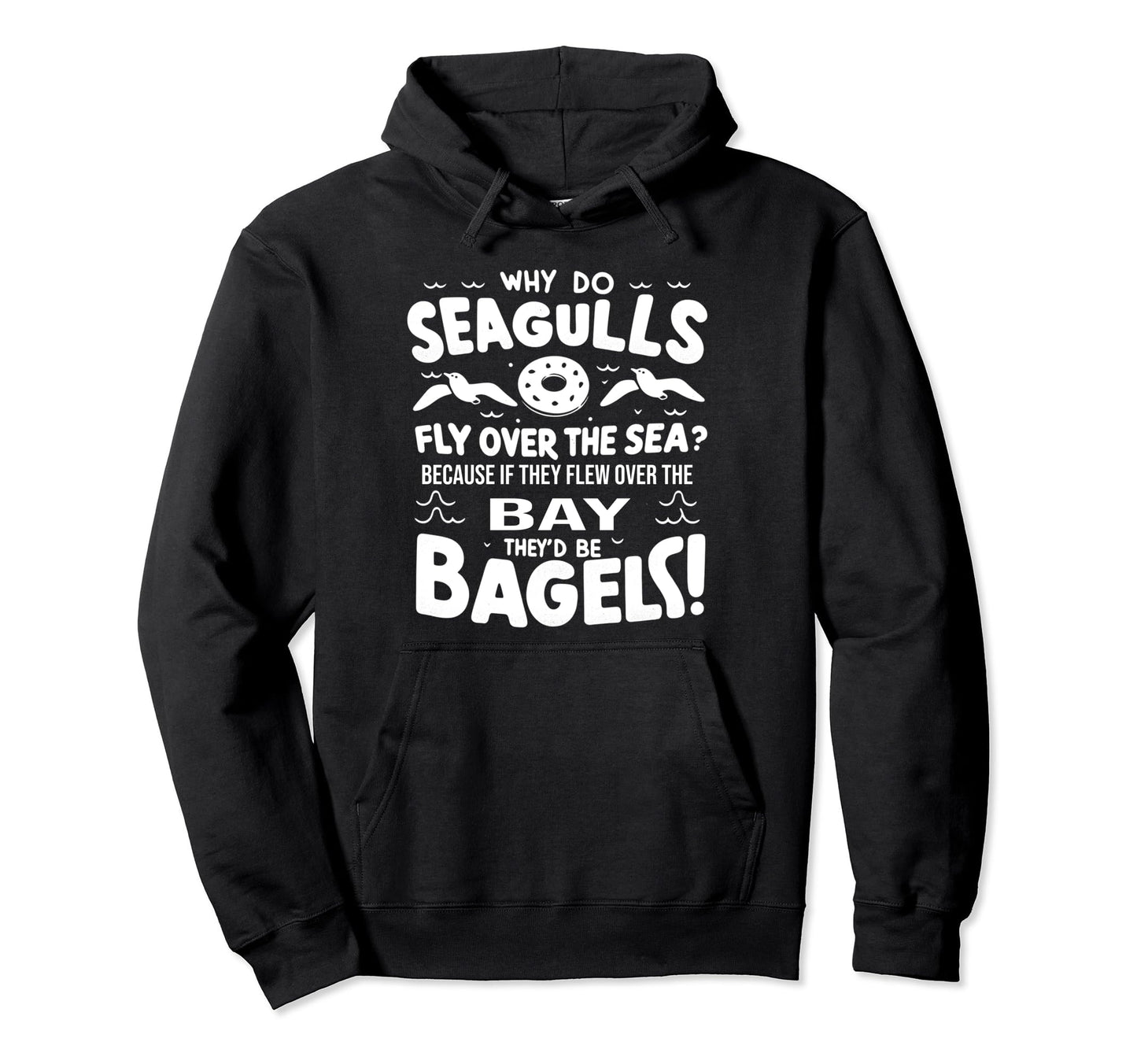 Seagull Dad Funny Beach Dad Jokes Hoodie - Casual Everyday Wear Unisex - T-Shirt, Sweatshirt, Hoodie