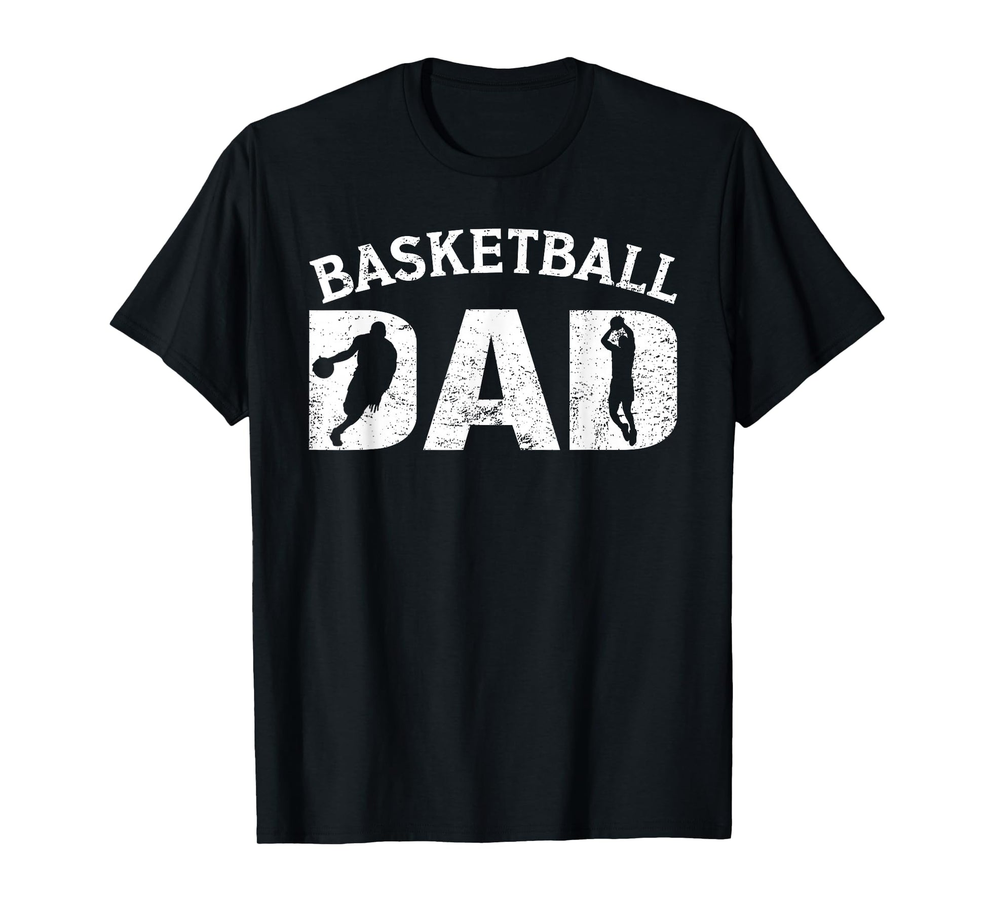 Basketball Dad Coach Fathers Day Bball T-Shirt - Minimalist Print Unisex - T-Shirt, Sweatshirt, Hoodie