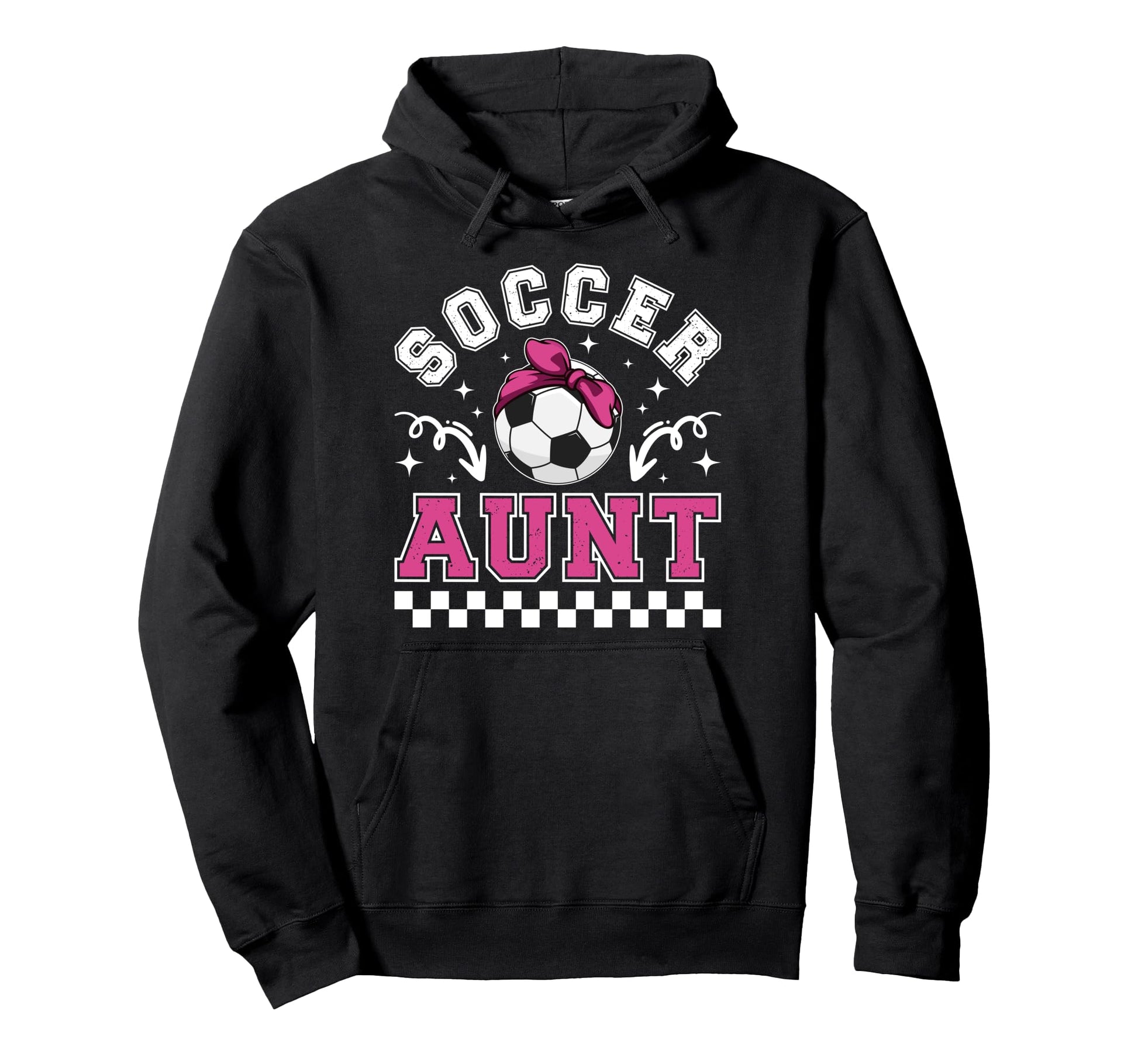 Soccer Aunt Soccer Player Auntie Hoodie - Unique Graphic for Adults - T-Shirt, Sweatshirt, Hoodie