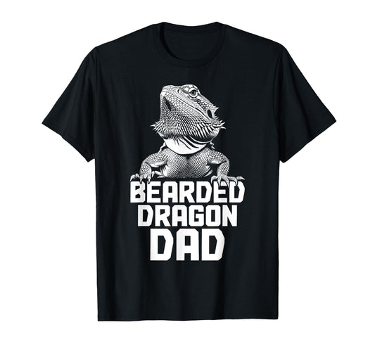 Bearded Dragon Dad Funny Reptile T-Shirt - Novelty Apparel for Adults - T-Shirt, Sweatshirt, Hoodie