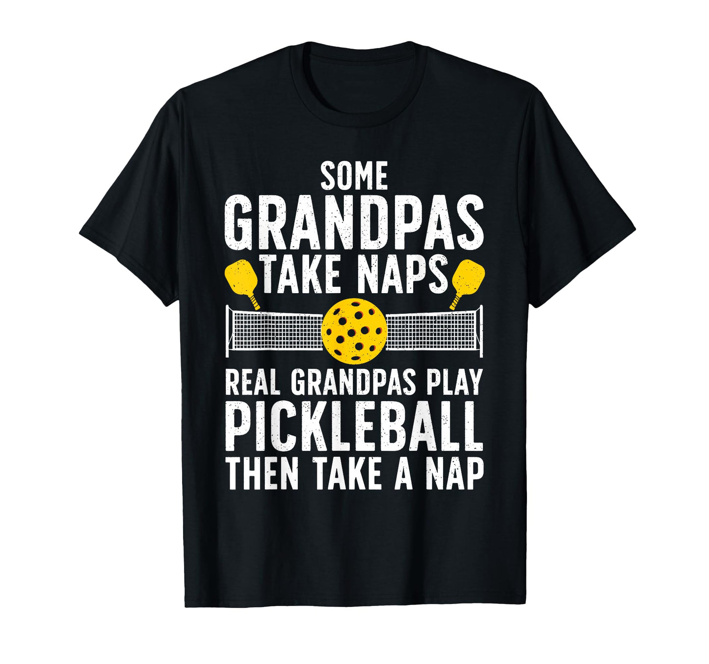 Pickleball Grandpa Paddle Sport Pickleball T-Shirt - Unique Graphic Unisex - T-Shirt, Sweatshirt, Hoodie
