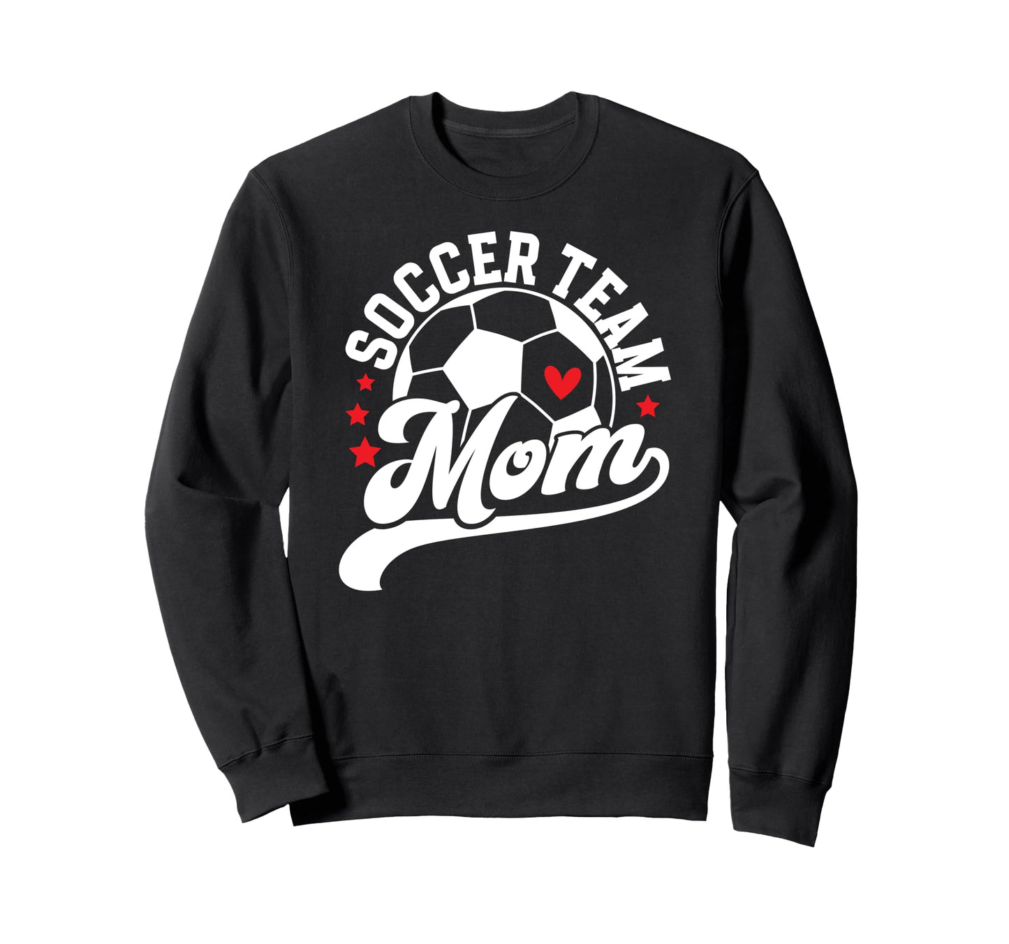 Soccer Team Mom Appreciation Sweatshirt - Custom Art Print for Adults - T-Shirt, Sweatshirt, Hoodie