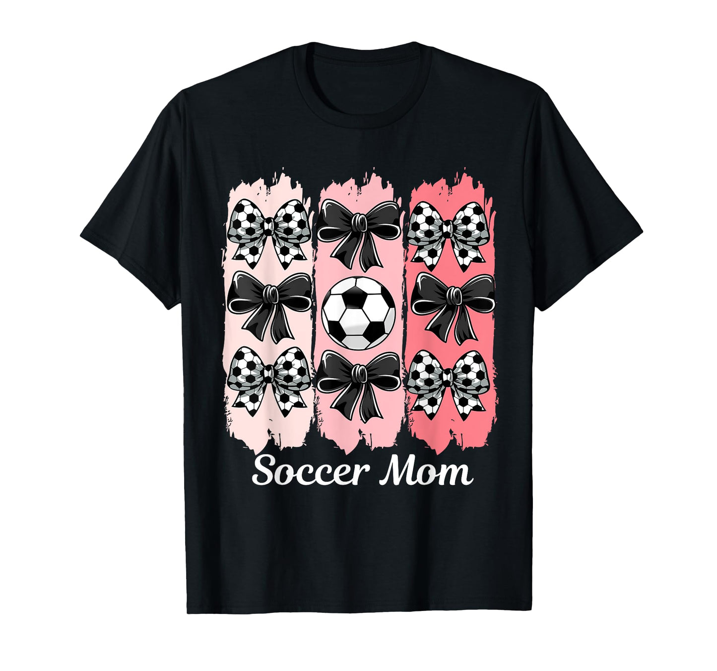 Soccer Mom Coquette Bow Soccer Mom T-Shirt - Unique Graphic for Adults - T-Shirt, Sweatshirt, Hoodie