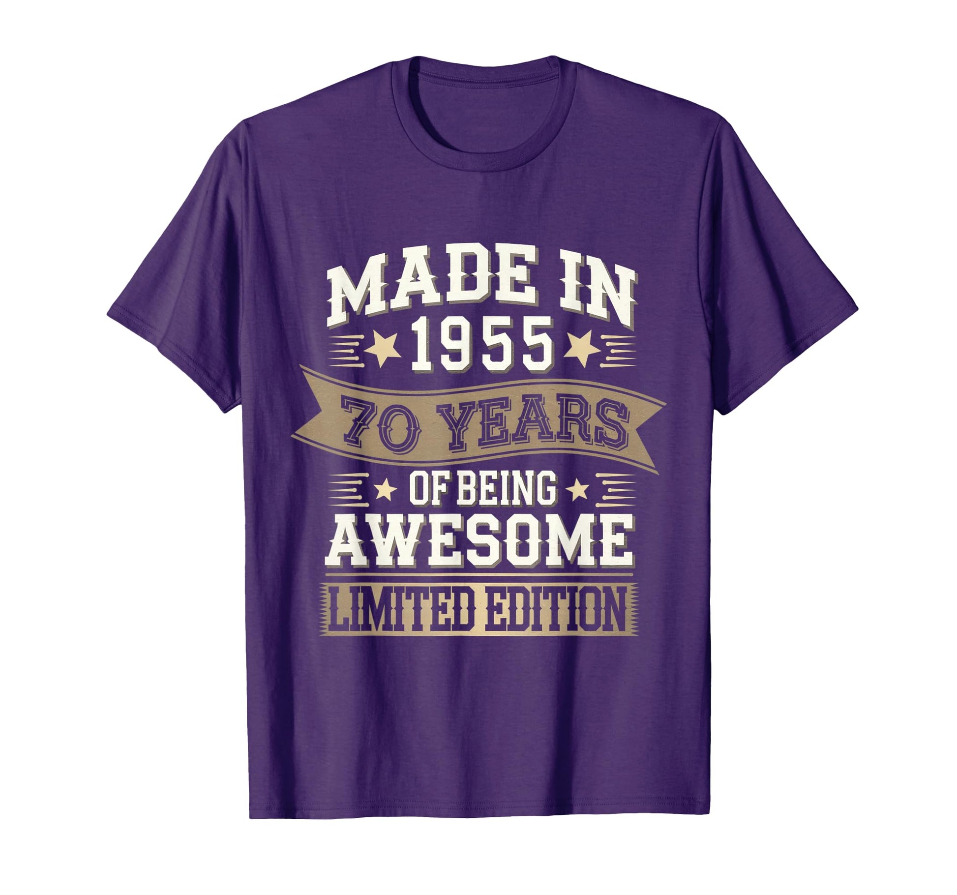 Funny 70 Year Old 1955 70Th T-Shirt - Fun Novelty Design for Adults - T-Shirt, Sweatshirt, Hoodie
