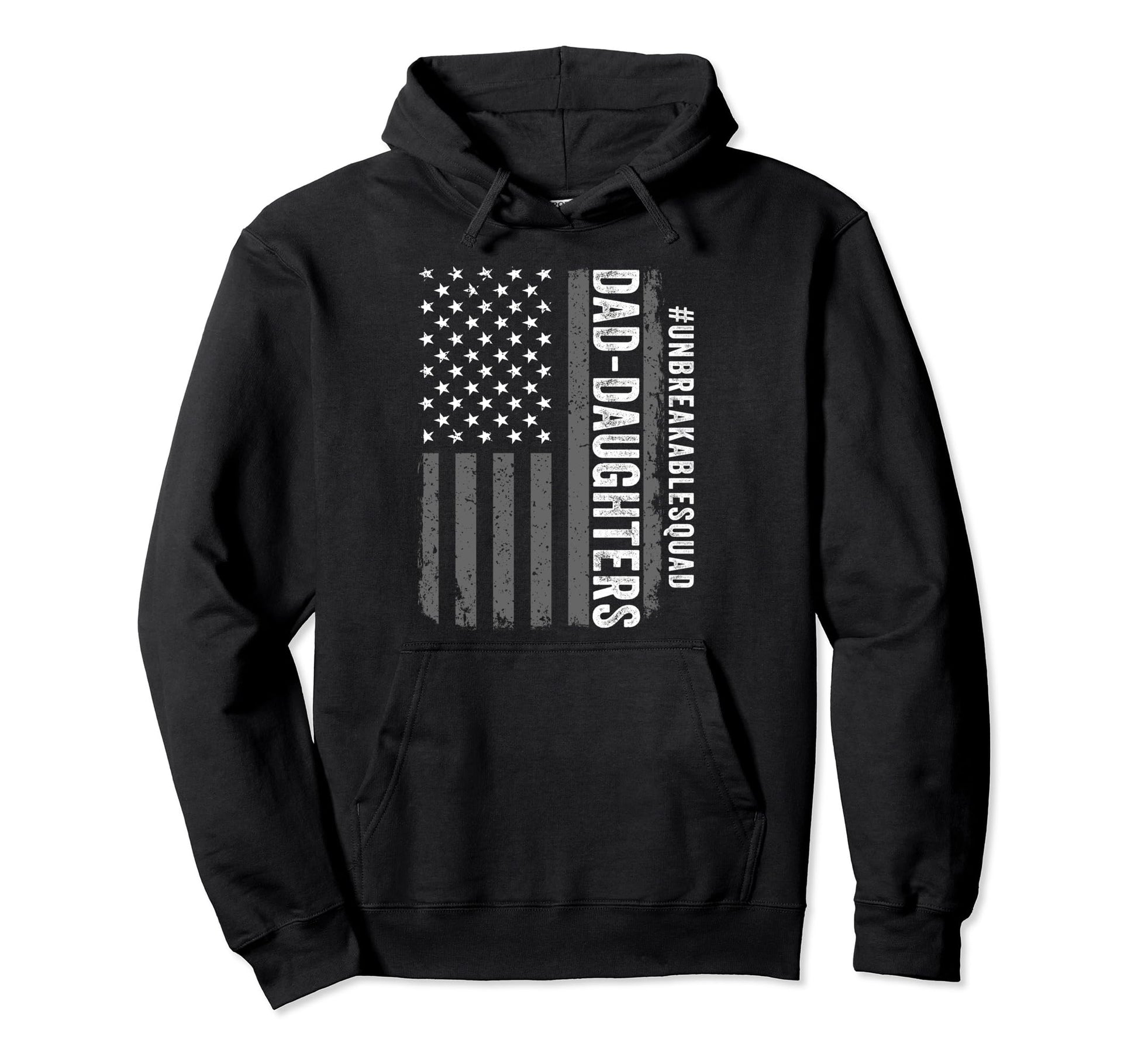 Dad Outnumbered Fathers Day 2024 Dad Hoodie - Streetwear Style Men Women - T-Shirt, Sweatshirt, Hoodie