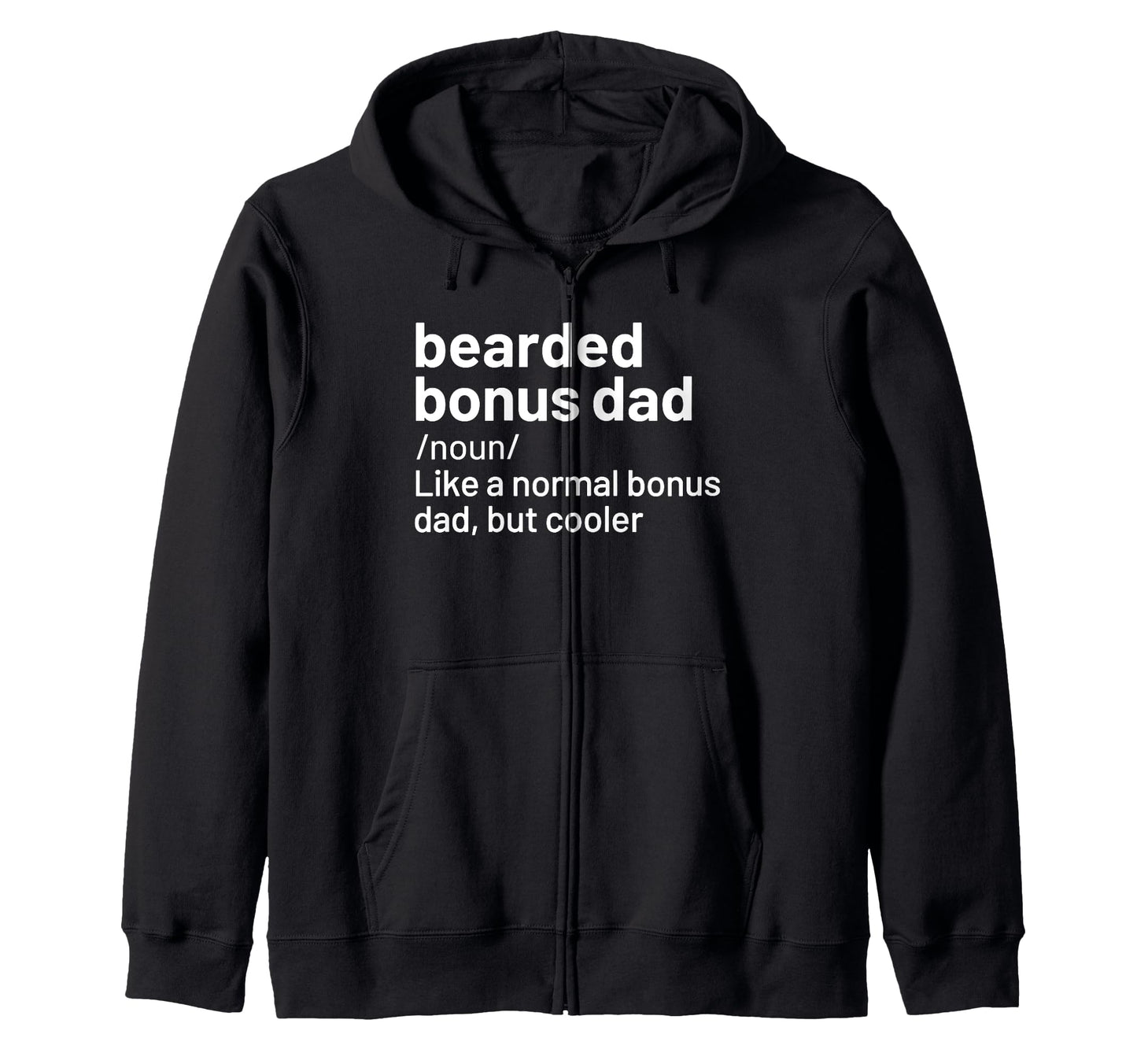 Bonus Dad T Shirts Bearded T-Shirt - Novelty Apparel for Adults - T-Shirt, Sweatshirt, Hoodie