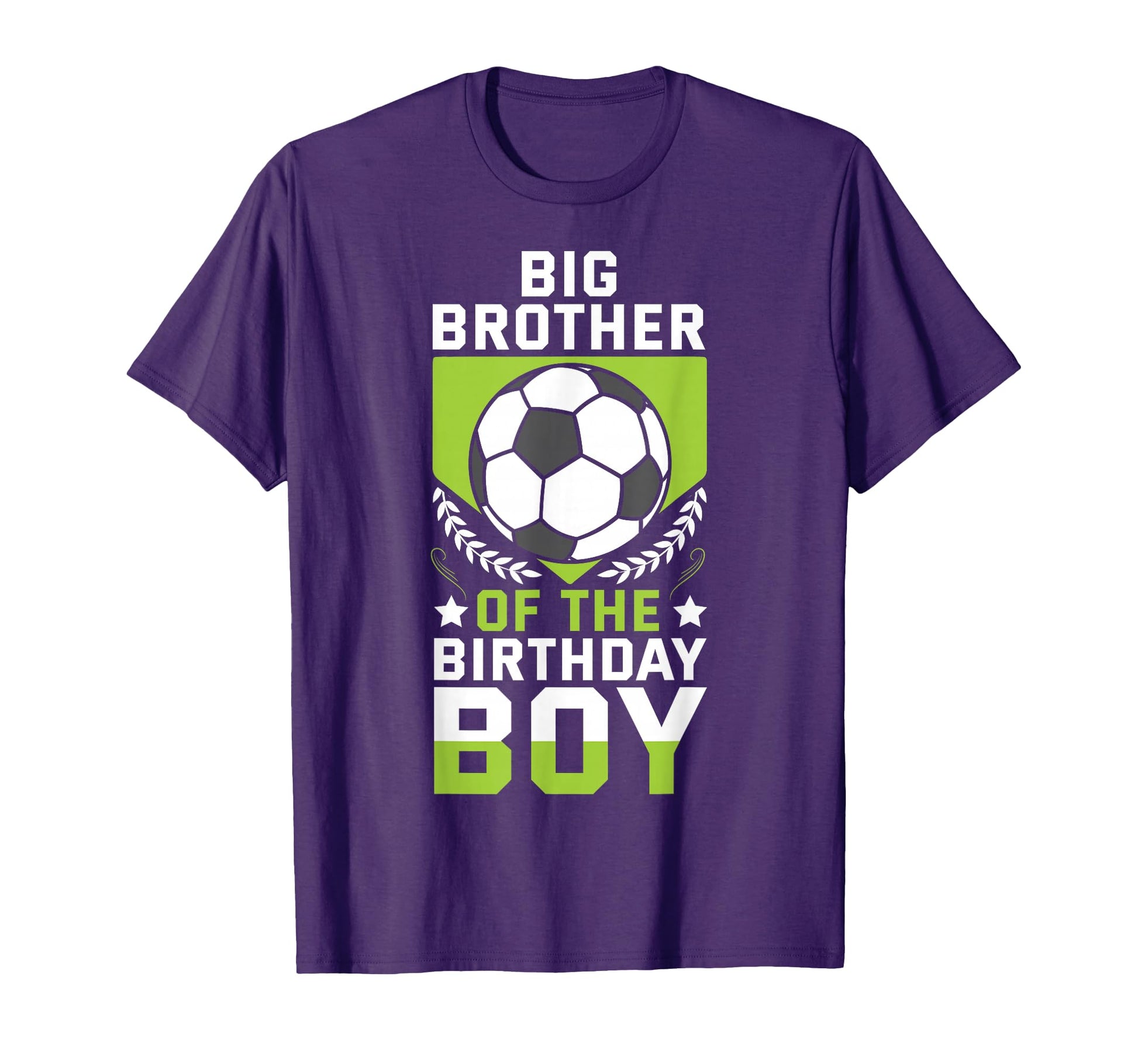Big Brother Birthday Soccer Player Team T-Shirt - Graphic Print for Adults - T-Shirt, Sweatshirt, Hoodie