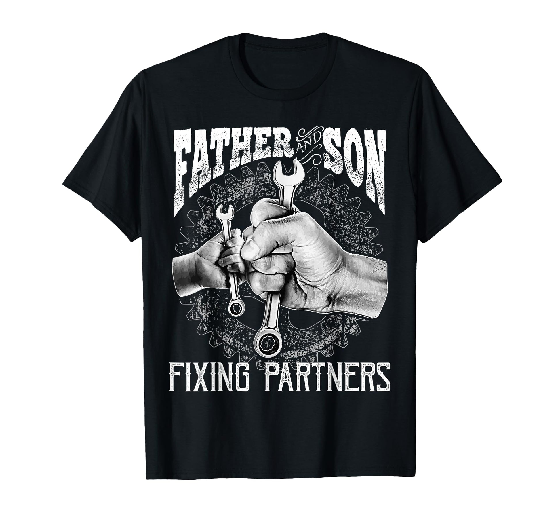 Father And Son Mechanic Mechanic T-Shirt - Trendy Graphic for Adults - T-Shirt, Sweatshirt, Hoodie