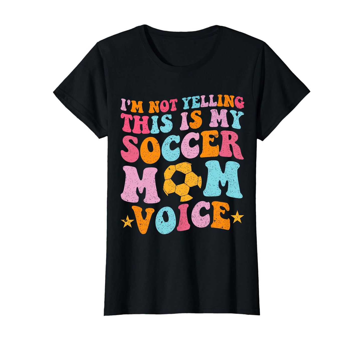 This Is My Soccer Mom Voice Mothers Day T-Shirt - Graphic Print Men Women - T-Shirt, Sweatshirt, Hoodie