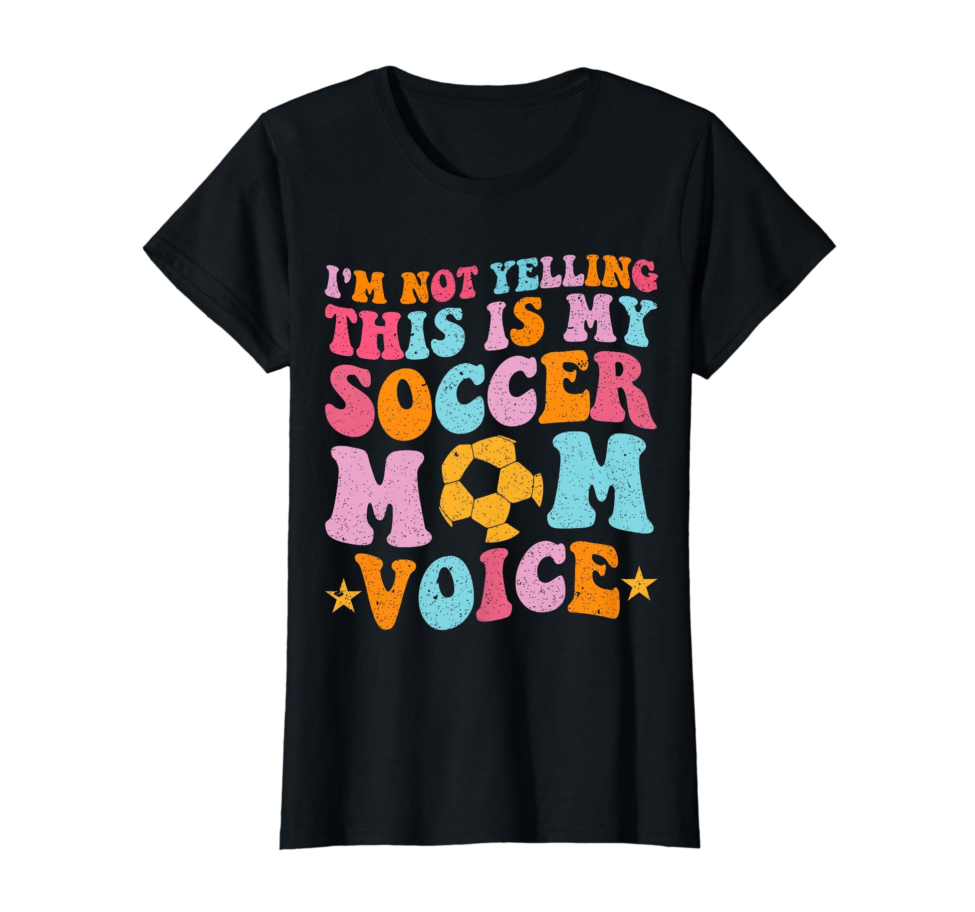 This Is My Soccer Mom Voice Mothers Day T-Shirt - Graphic Print Men Women - T-Shirt, Sweatshirt, Hoodie