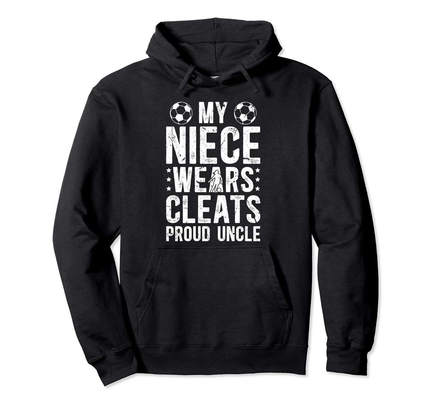 Proud Uncle Soccer Player Uncle Soccer Hoodie - Trendy Graphic for Adults - T-Shirt, Sweatshirt, Hoodie