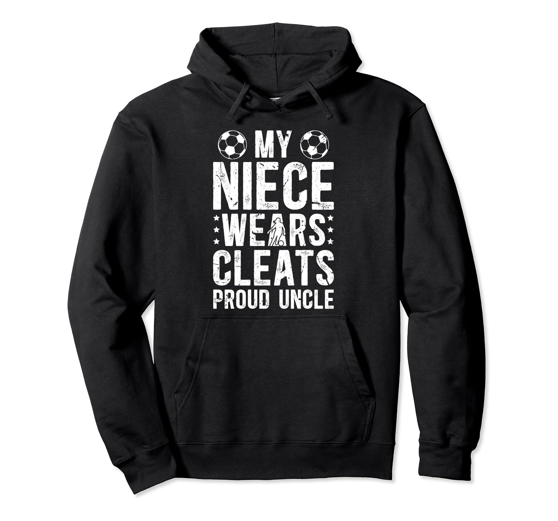 Proud Uncle Soccer Player Uncle Soccer Hoodie - Trendy Graphic for Adults - T-Shirt, Sweatshirt, Hoodie