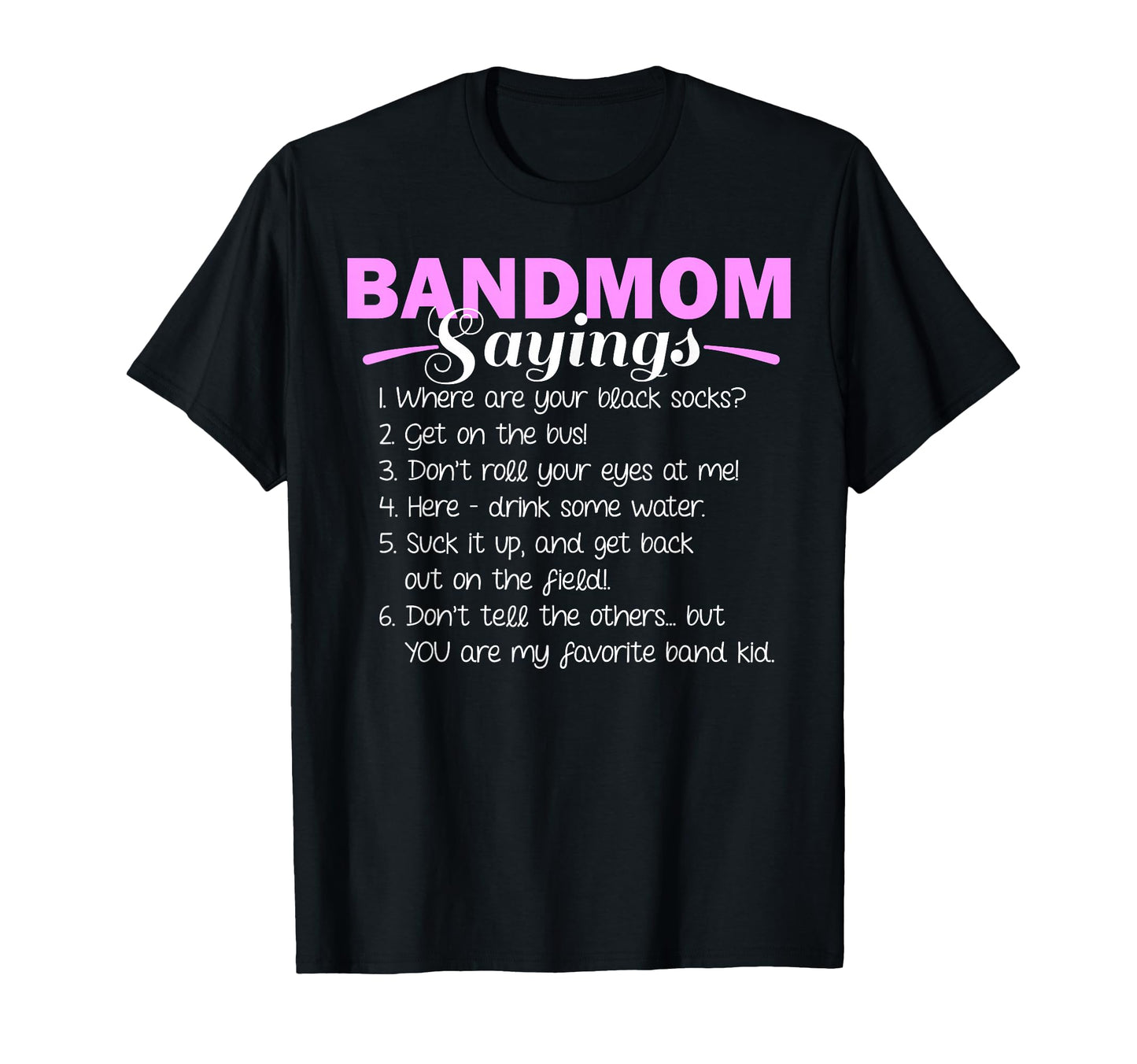 Funny Marching Band Music Fan Mom T-Shirt - Minimalist Print for Adults - T-Shirt, Sweatshirt, Hoodie