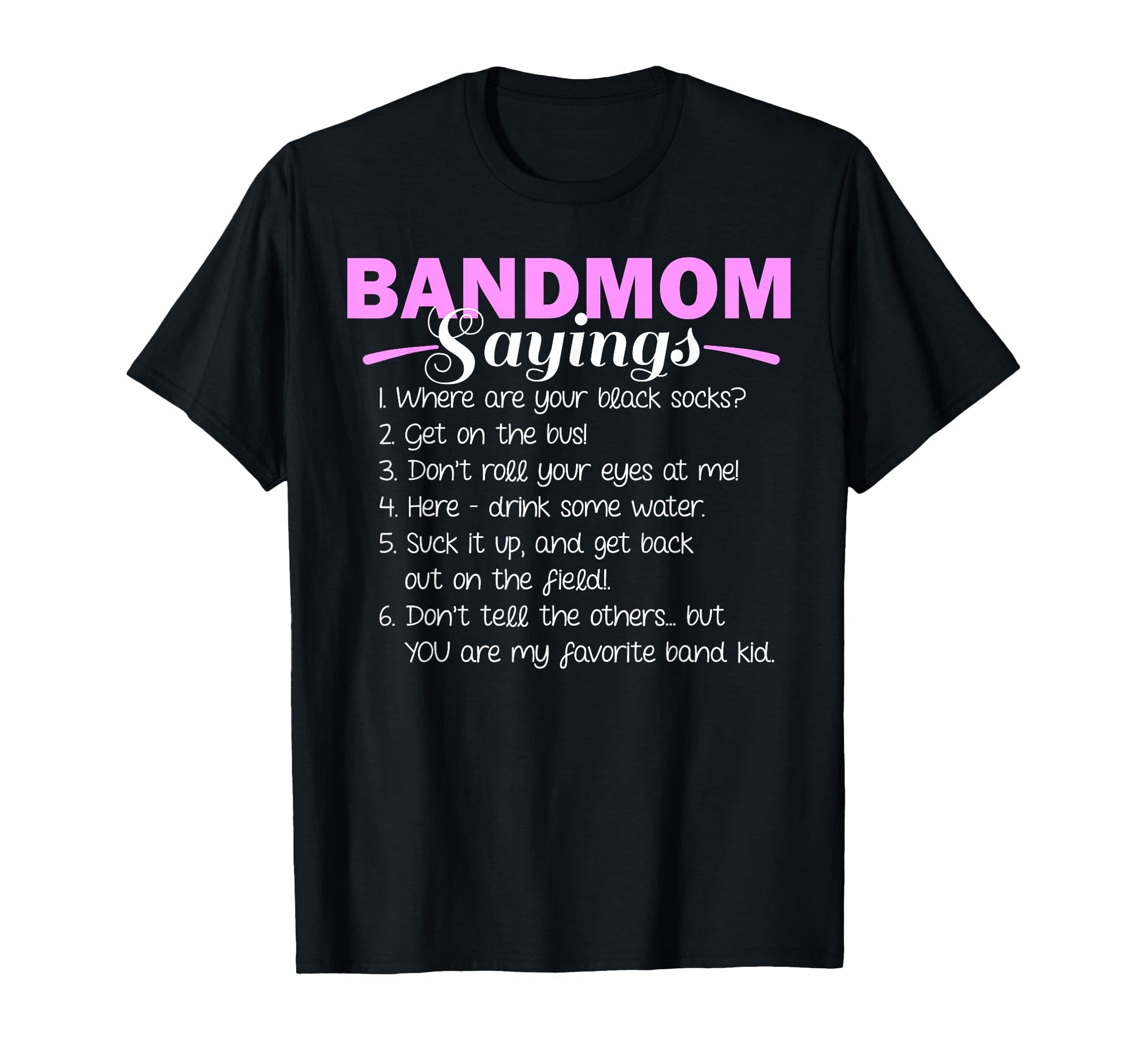 Funny Marching Band Music Fan Mom T-Shirt - Minimalist Print for Adults - T-Shirt, Sweatshirt, Hoodie