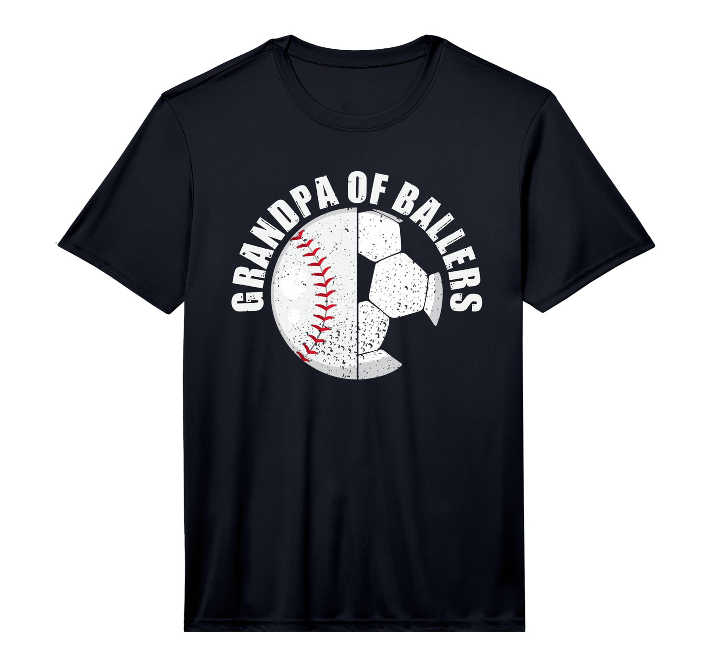 Mens Grandpa Ballers Soccer Baseball T-Shirt - Novelty Apparel Unisex - T-Shirt, Sweatshirt, Hoodie