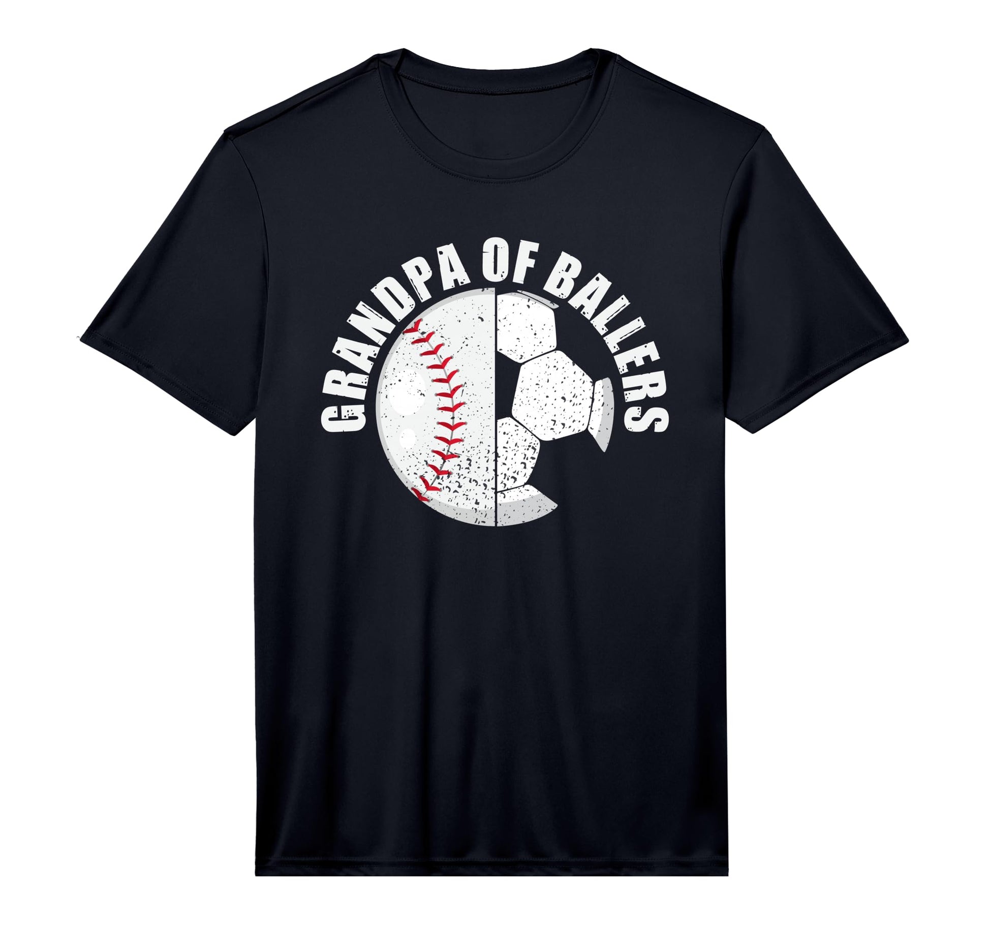Mens Grandpa Ballers Soccer Baseball T-Shirt - Novelty Apparel Unisex - T-Shirt, Sweatshirt, Hoodie