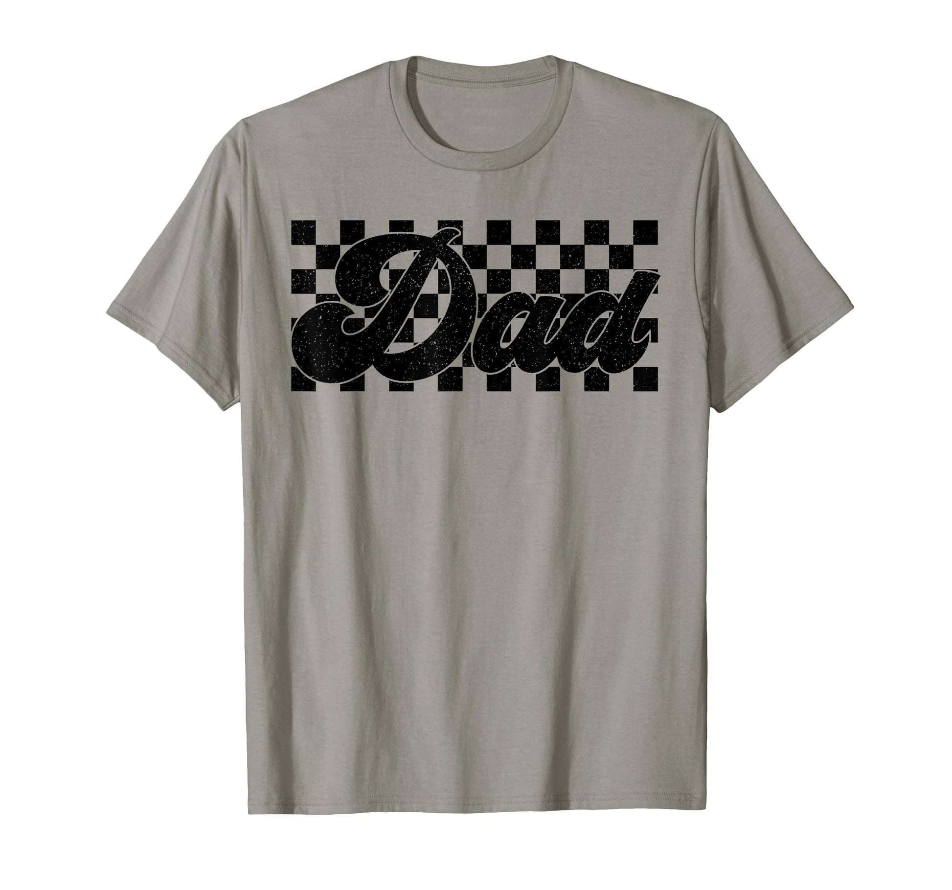 Funny Checkered Dad Fathers Fatherhood T-Shirt - Graphic Print for Adults - T-Shirt, Sweatshirt, Hoodie