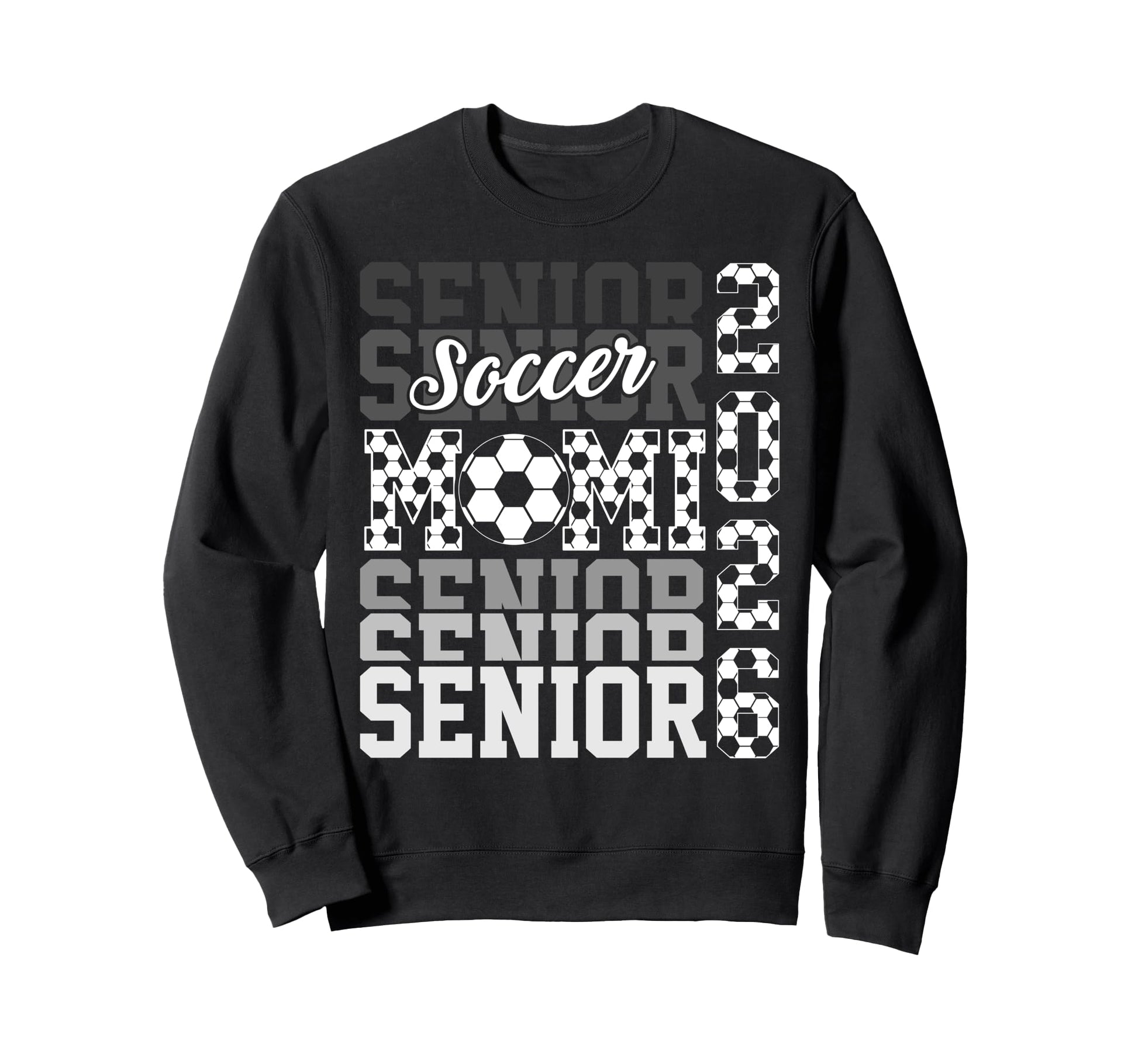 2026 Soccer Senior Mami Graduation Sweatshirt - Novelty Apparel Unisex - T-Shirt, Sweatshirt, Hoodie