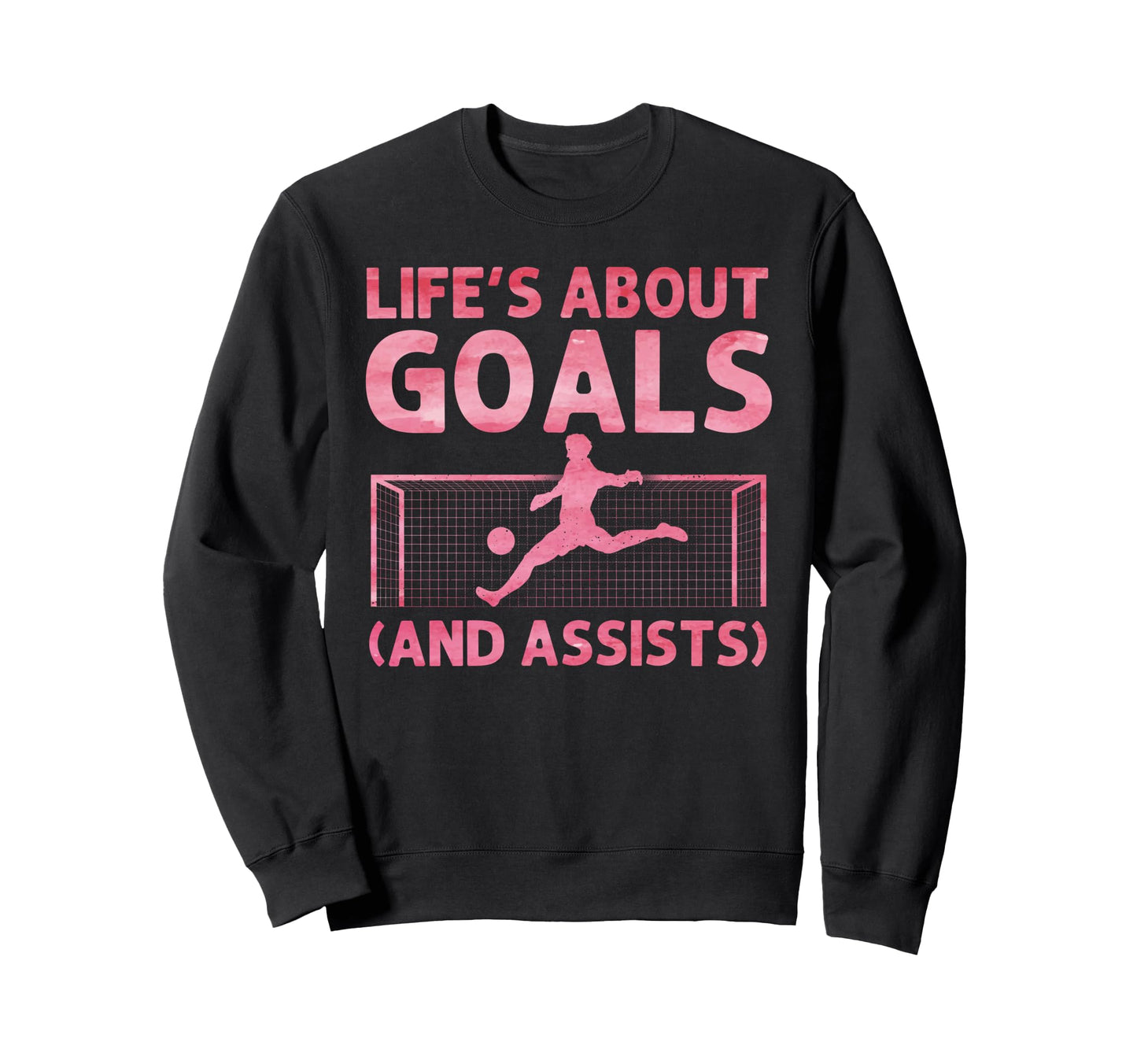 Funny Soccer Art Gag Soccer Player Sweatshirt - Casual Everyday Wear Unisex - T-Shirt, Sweatshirt, Hoodie